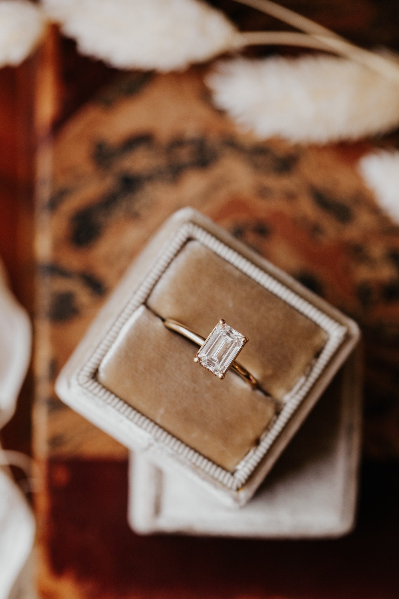 The Maeve Emerald Cut Solitaire