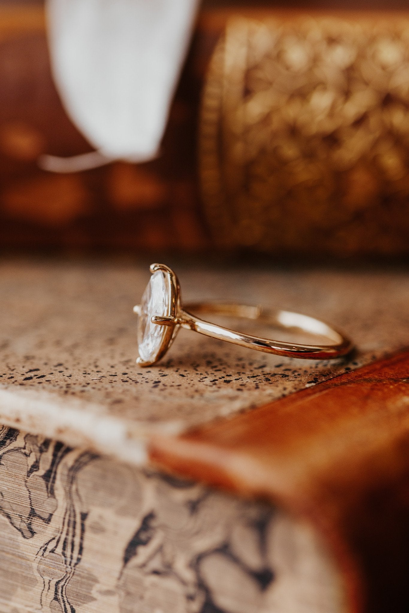 The Maeve Marquise Solitaire