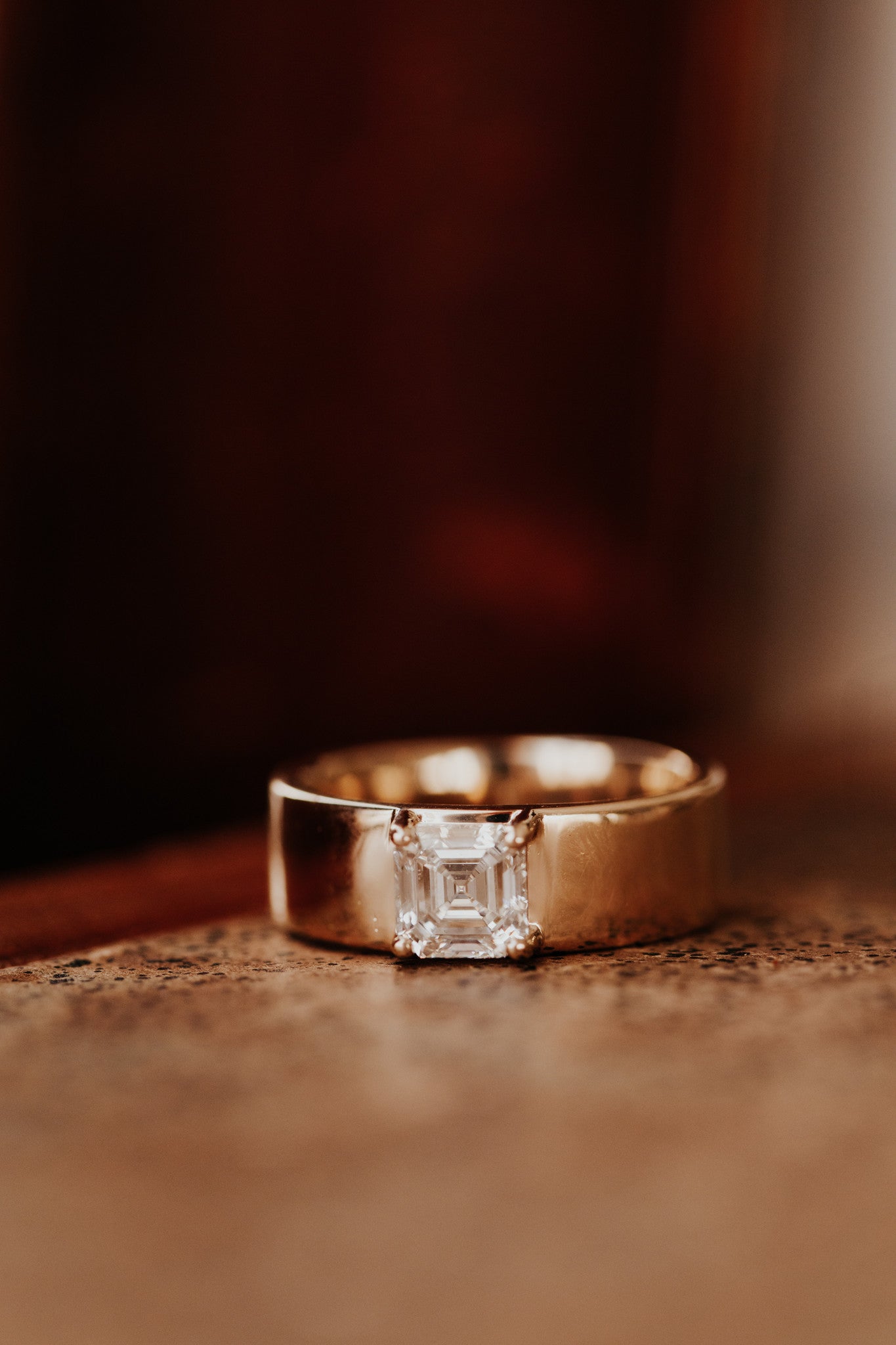 The Maya Asscher Cut Solitaire