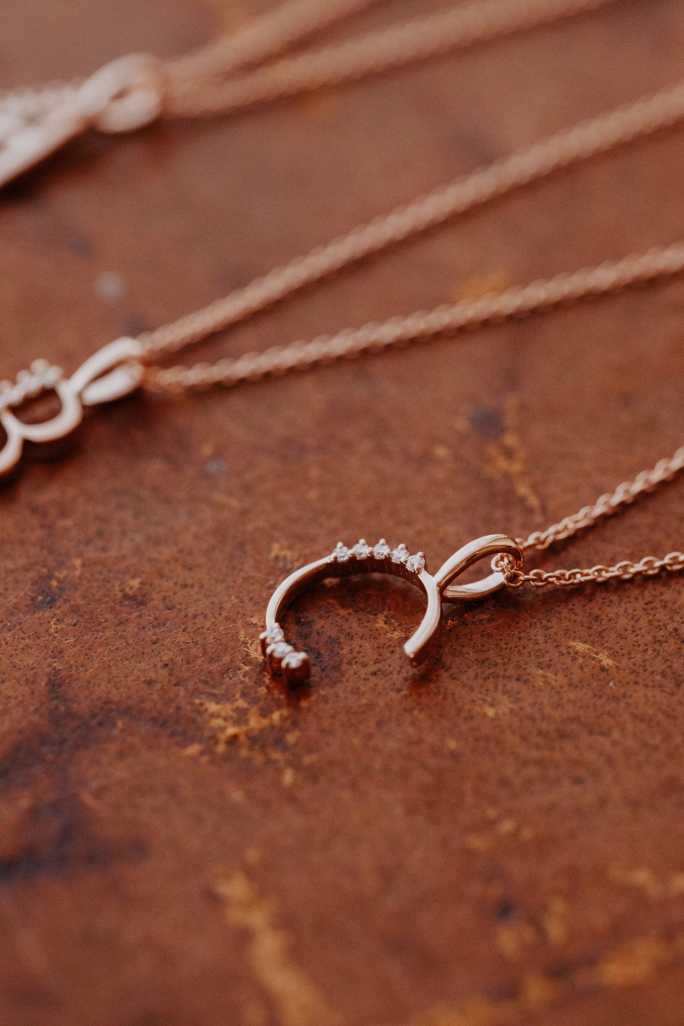 Diamond Initial Necklace