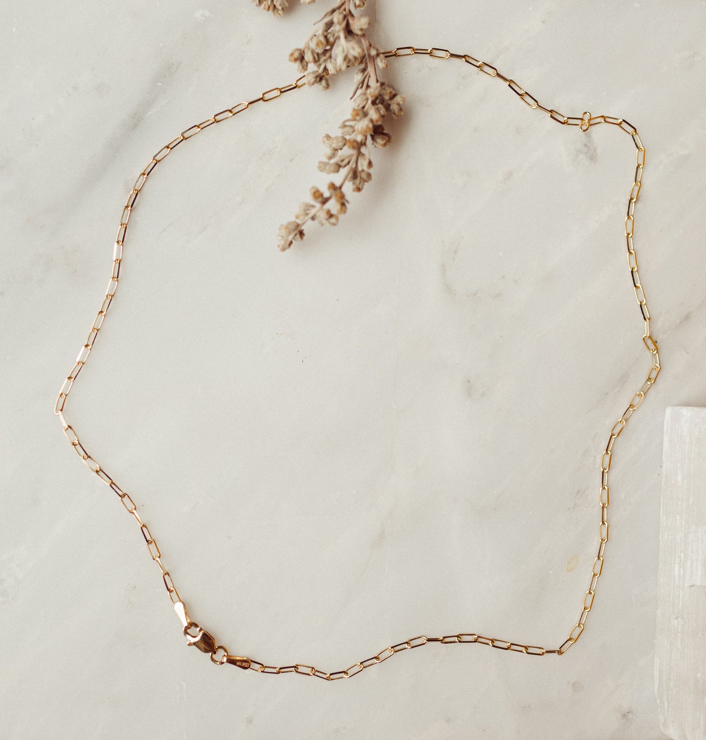 Paper Clip Chain Necklace