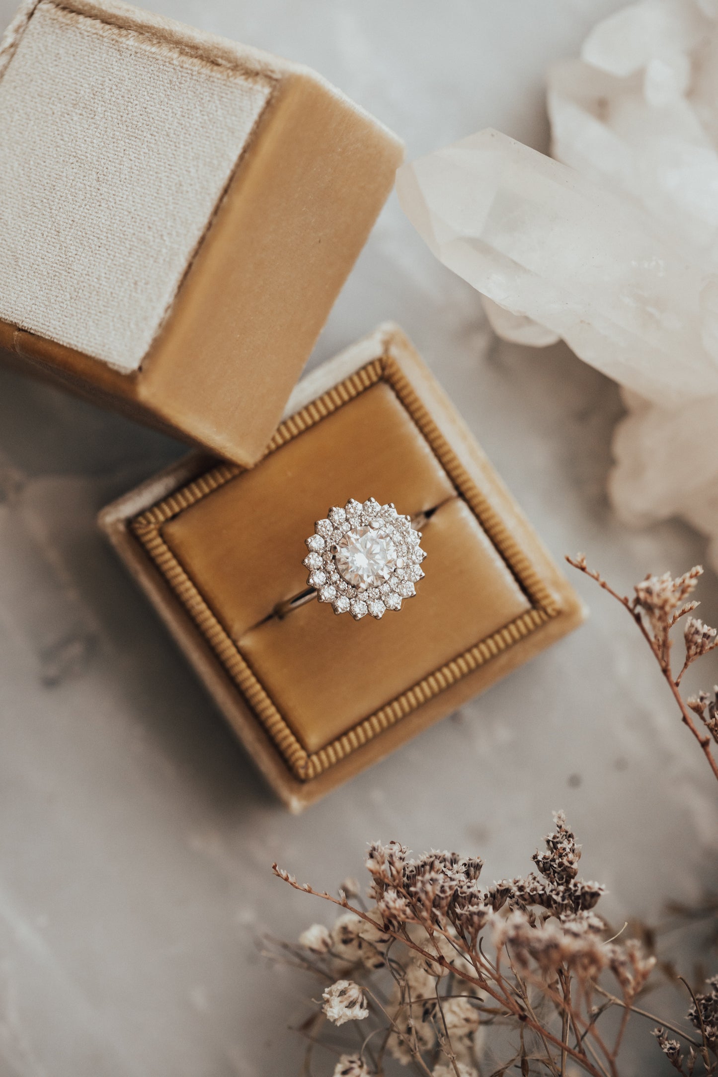 The Soleil Round Ring