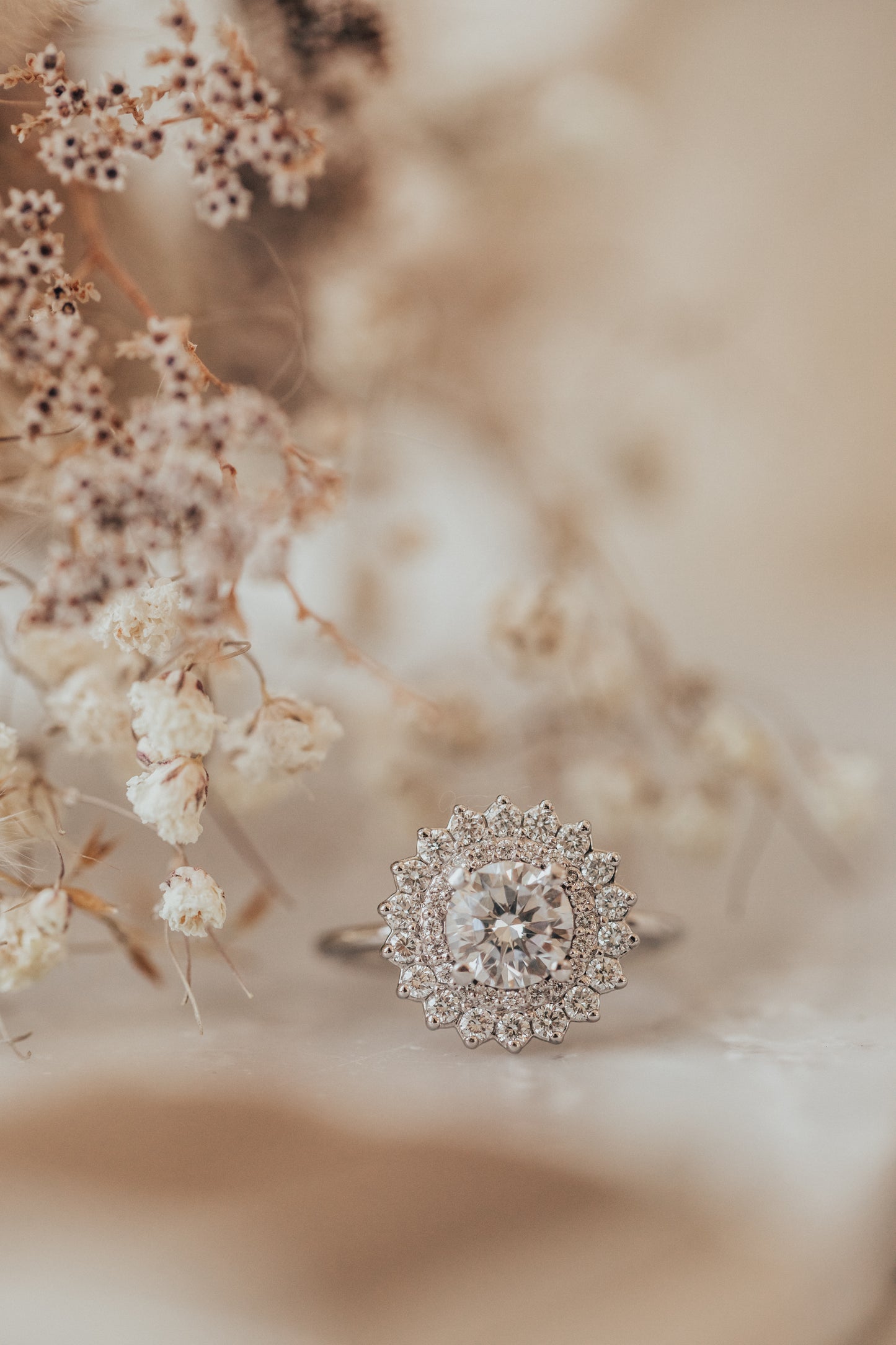 The Soleil Round Ring