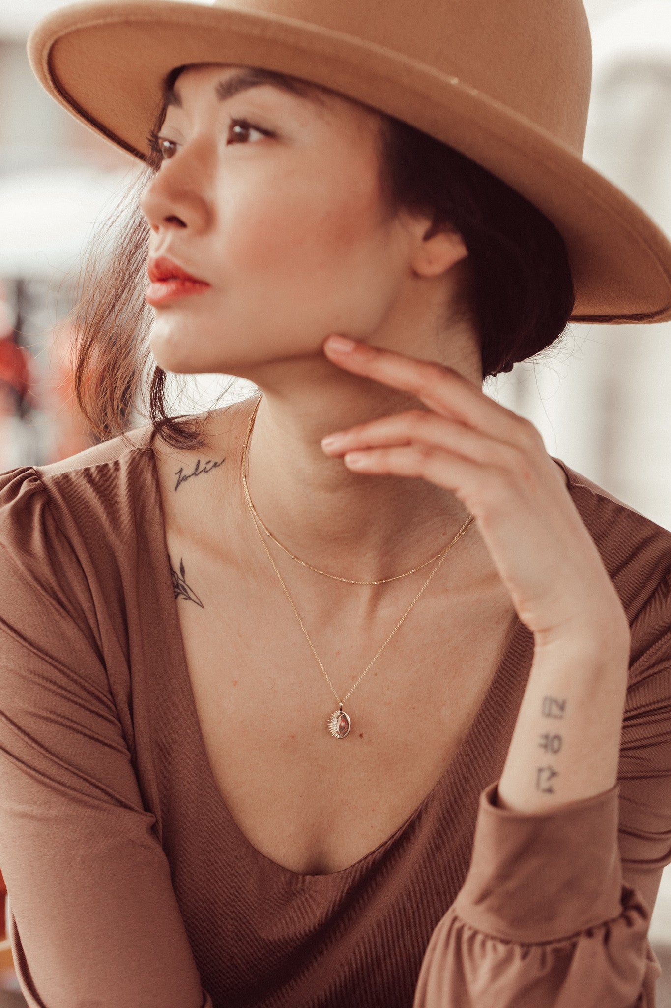 The Phases Charm Necklace