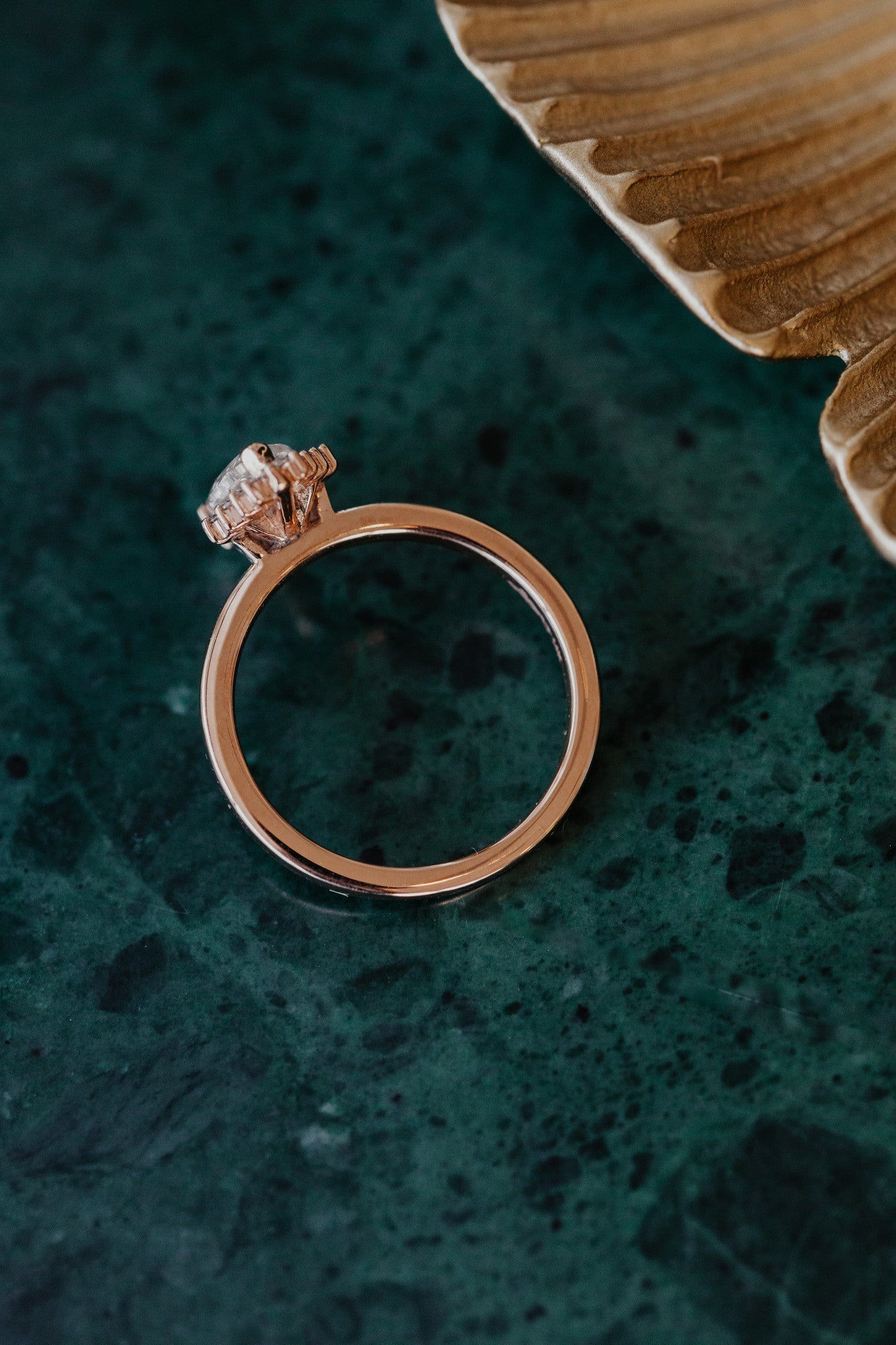 The Astaire 1.04 ct Long Pear Diamond Ring