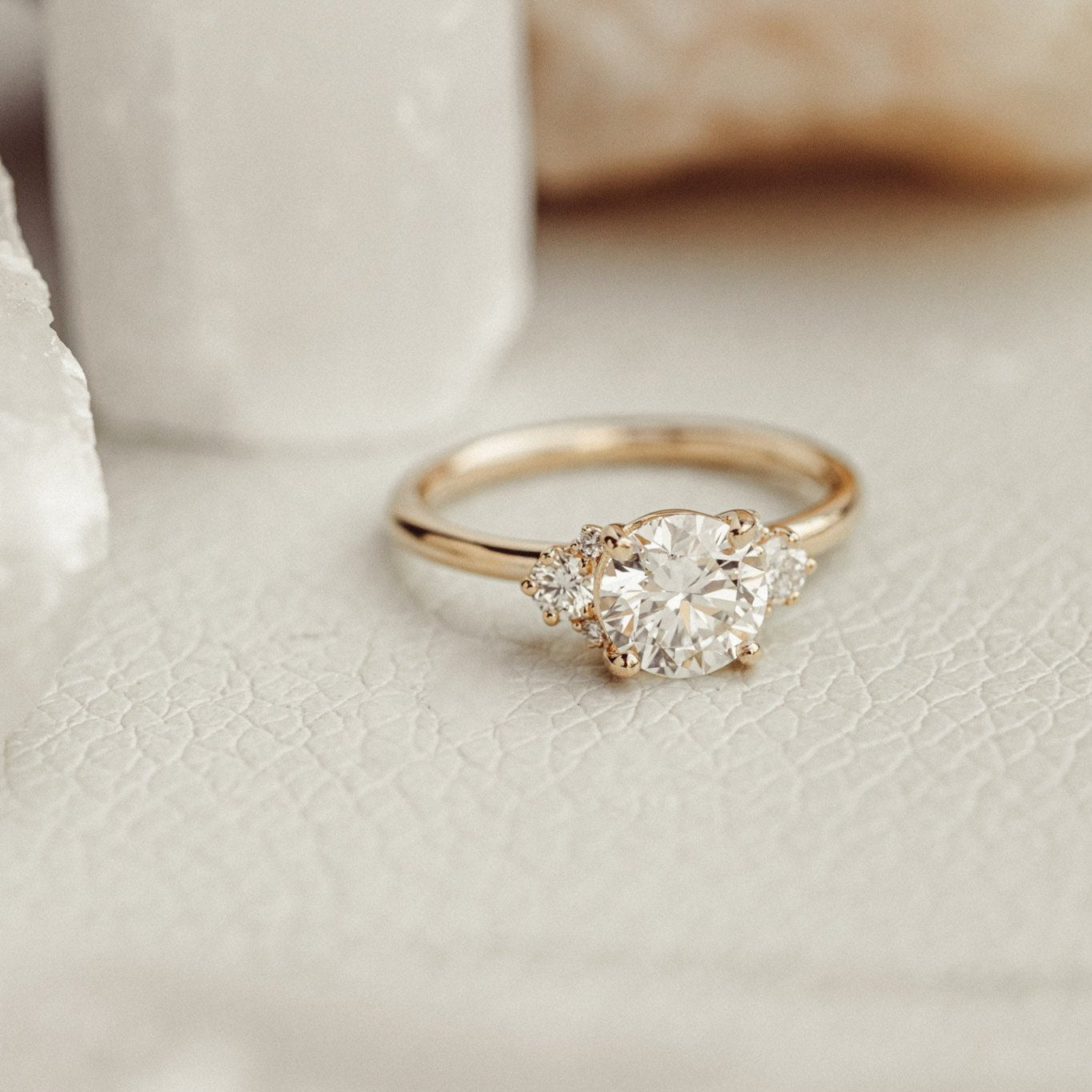 The Vivien Round Ring