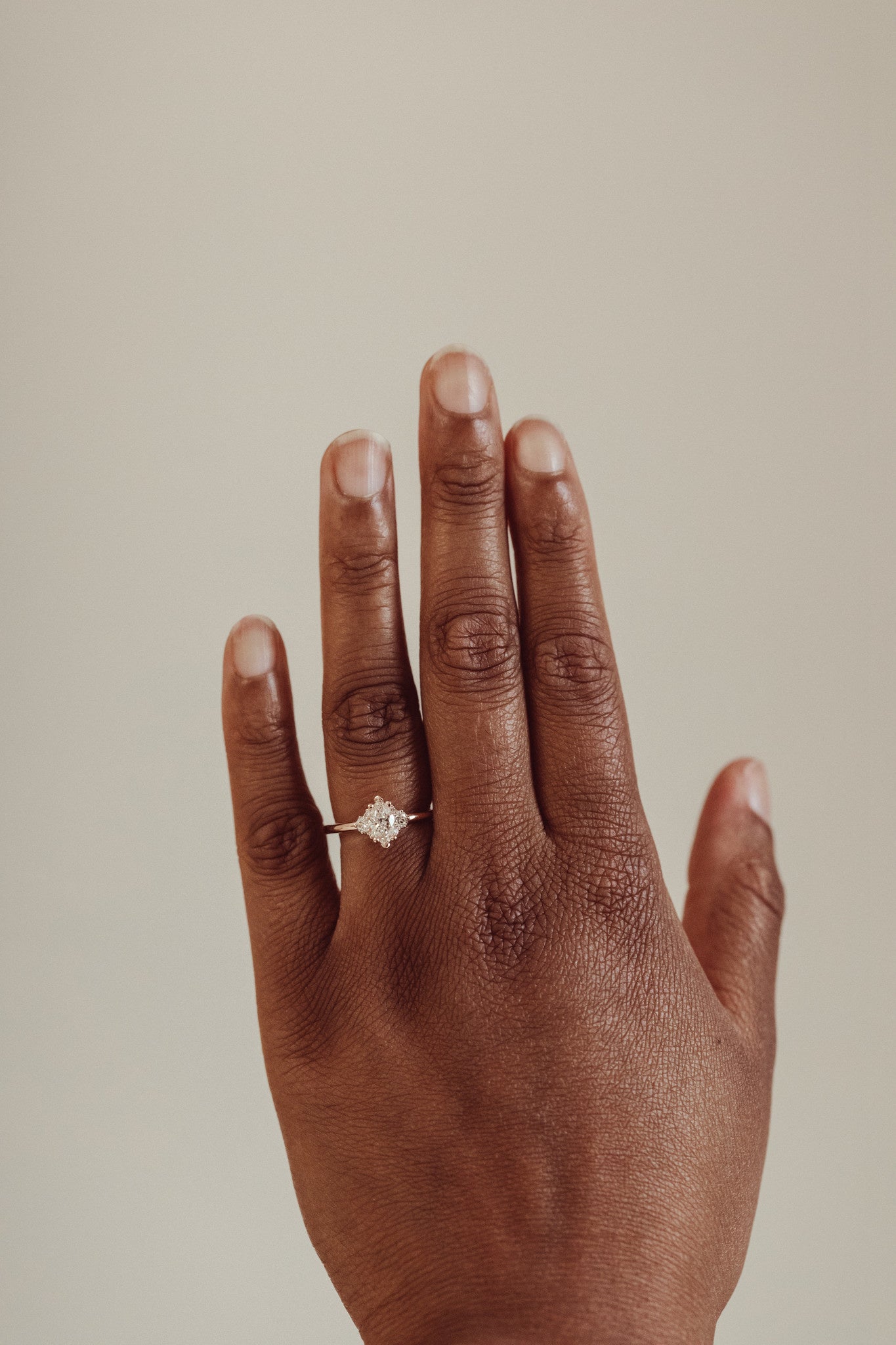 The Mini Vivien Marquise Ring