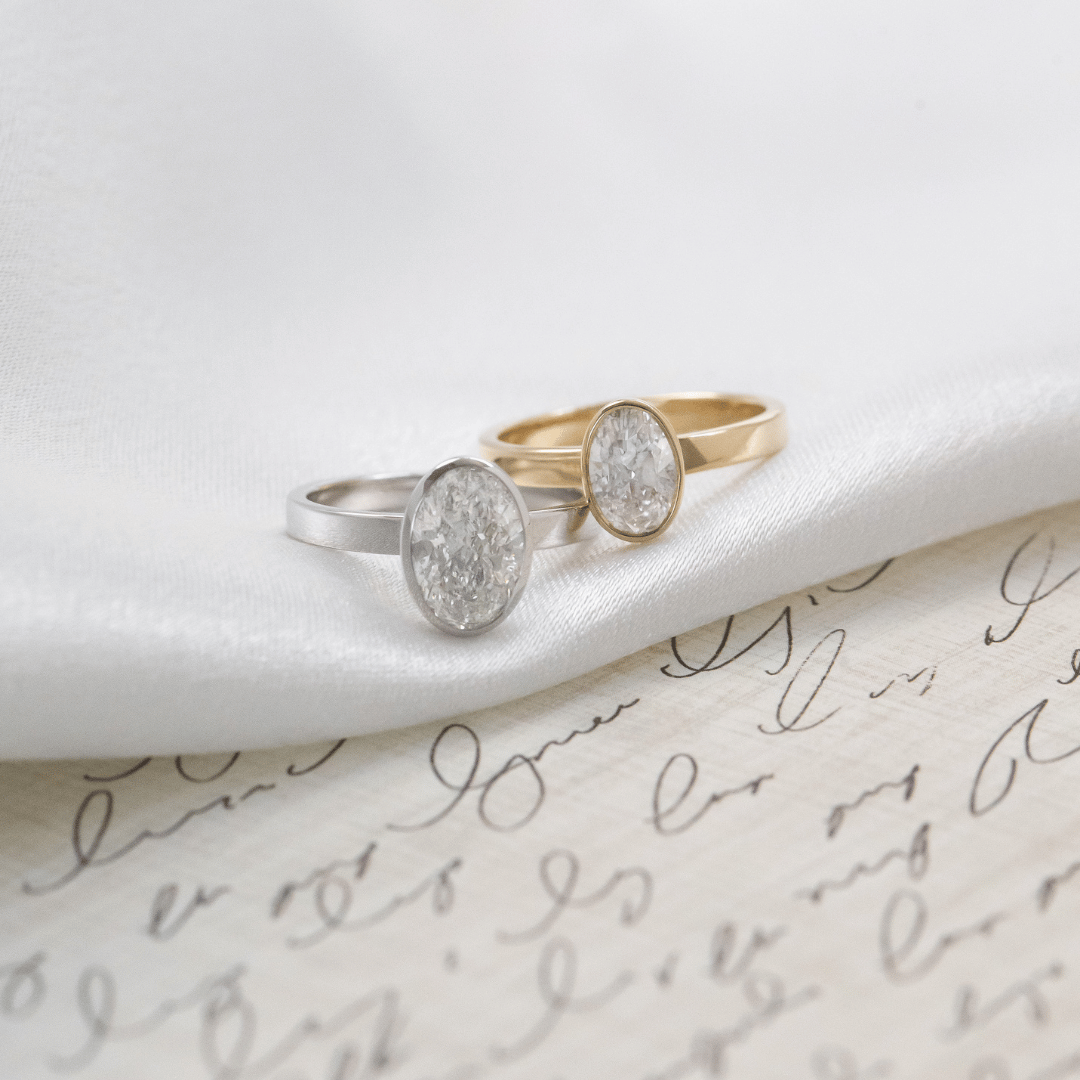 Elena Oval Solitaire Ring