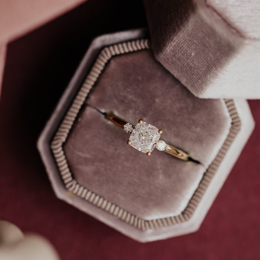 The Isla Cushion Ring