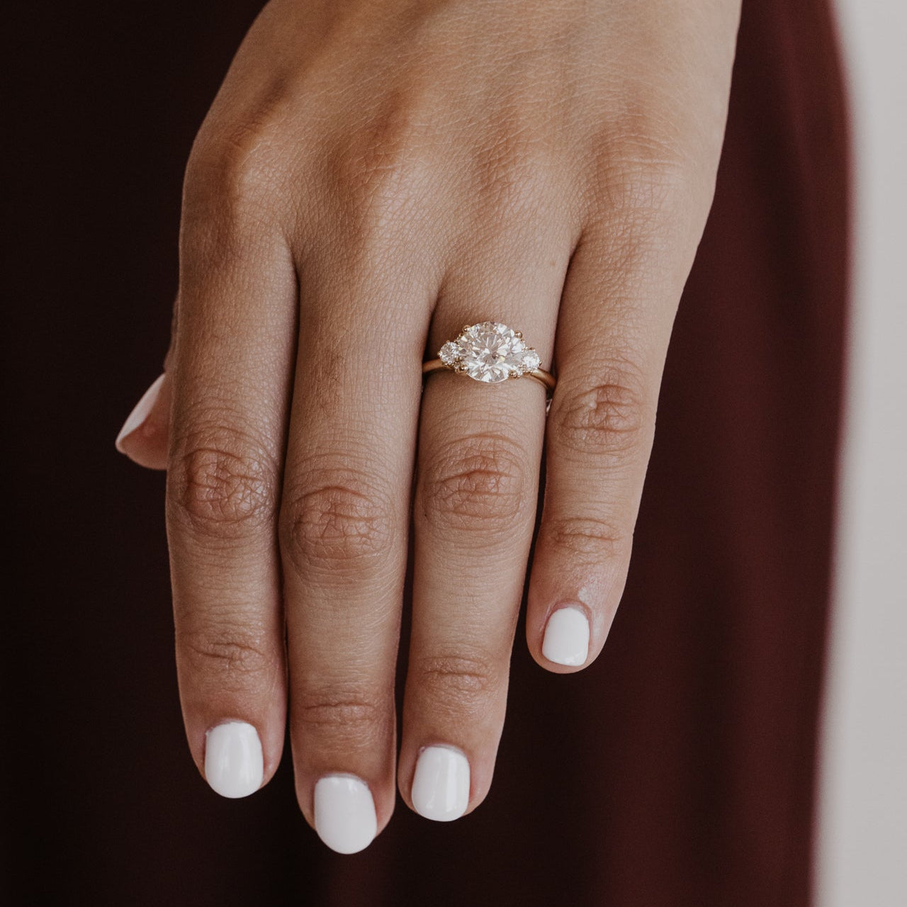 The Vivien Round Ring