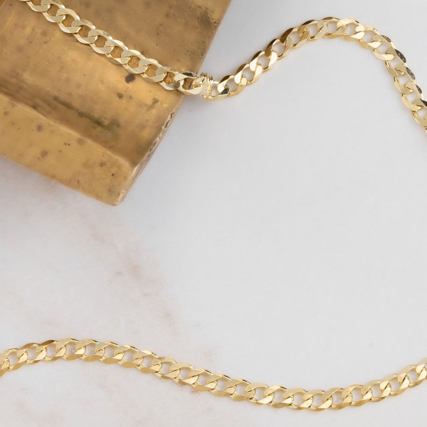 Classic Curb Chain Necklace