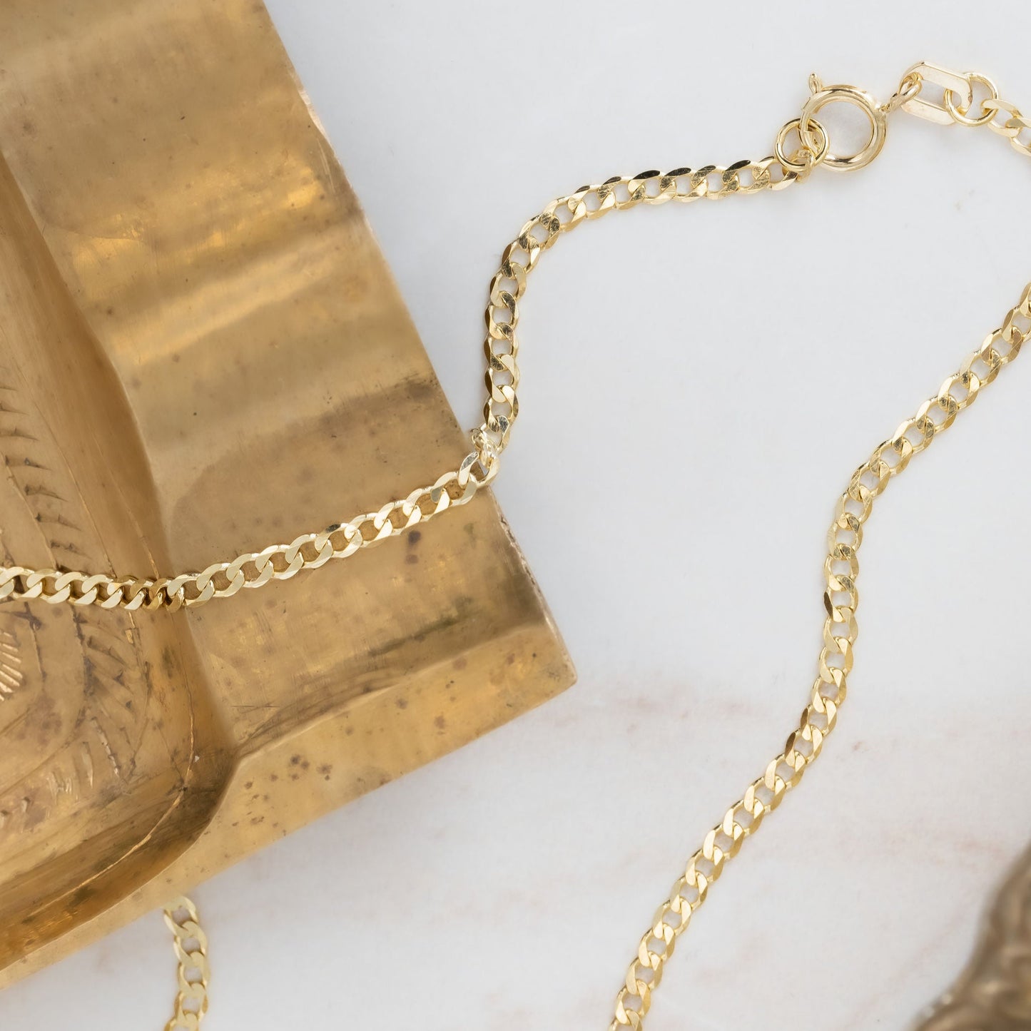 Classic Curb Chain Necklace