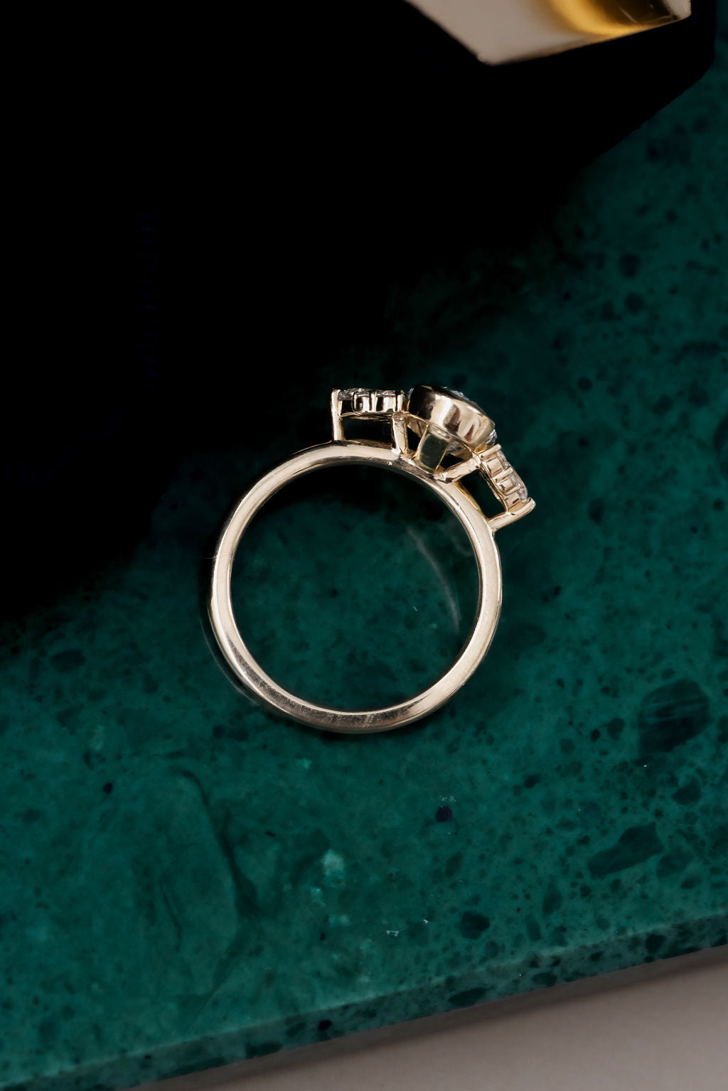 The Rene 2.45 ct Moval Natural Diamond Ring