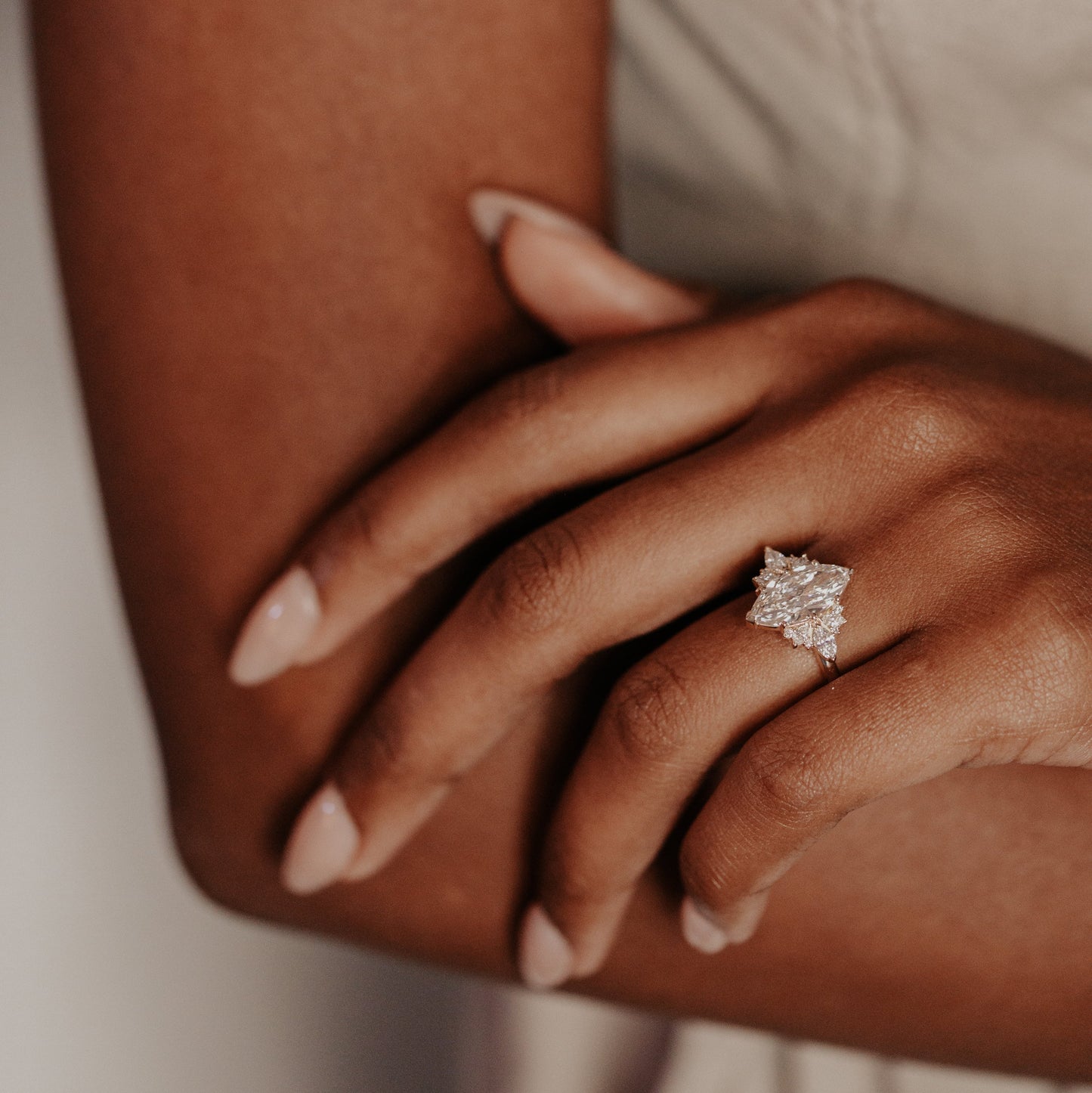 The Monroe Marquise Ring