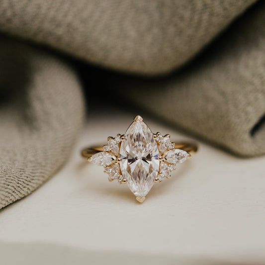 The Monroe Marquise Ring