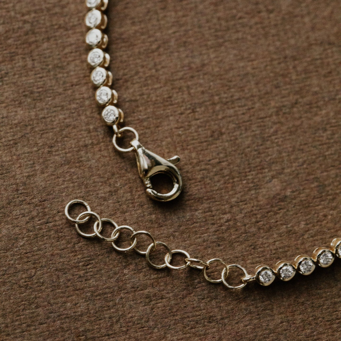 Bezel Tennis Bracelet
