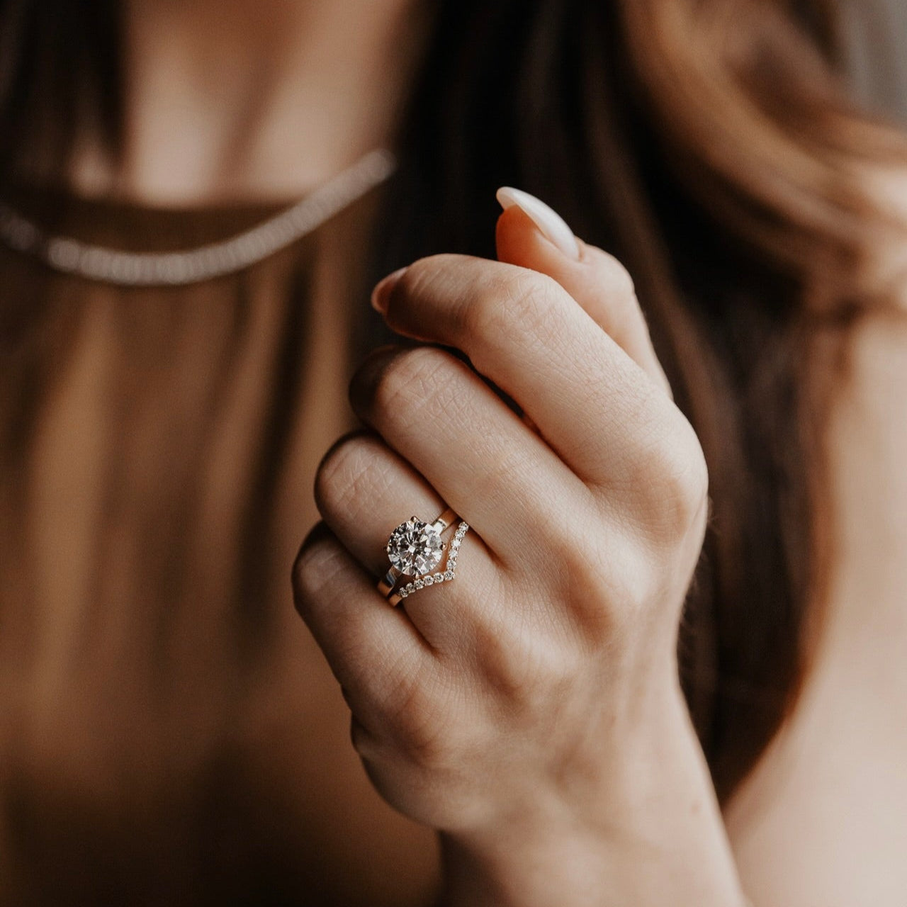 The Octavia Round Solitaire Ring