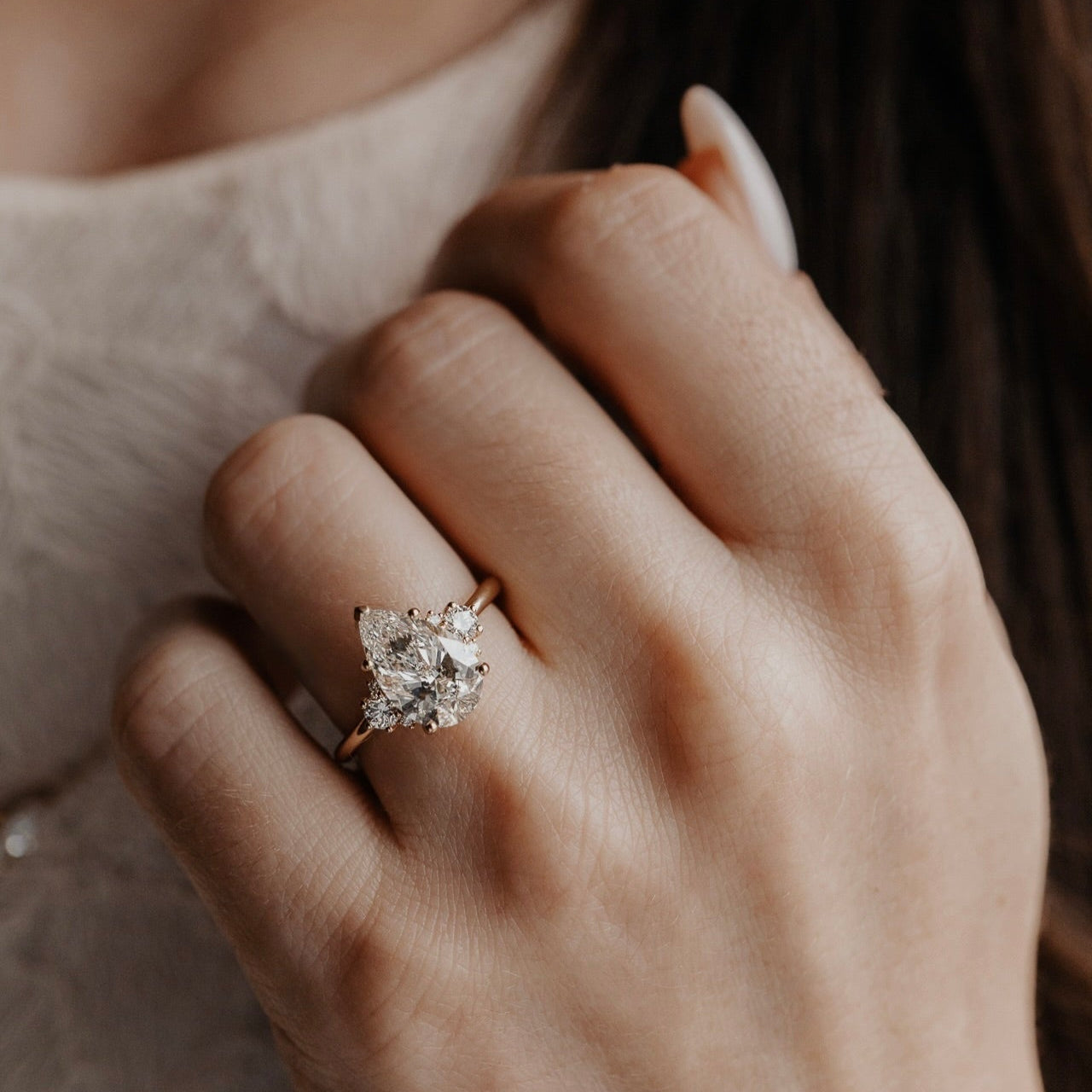 The Vivien Pear Ring