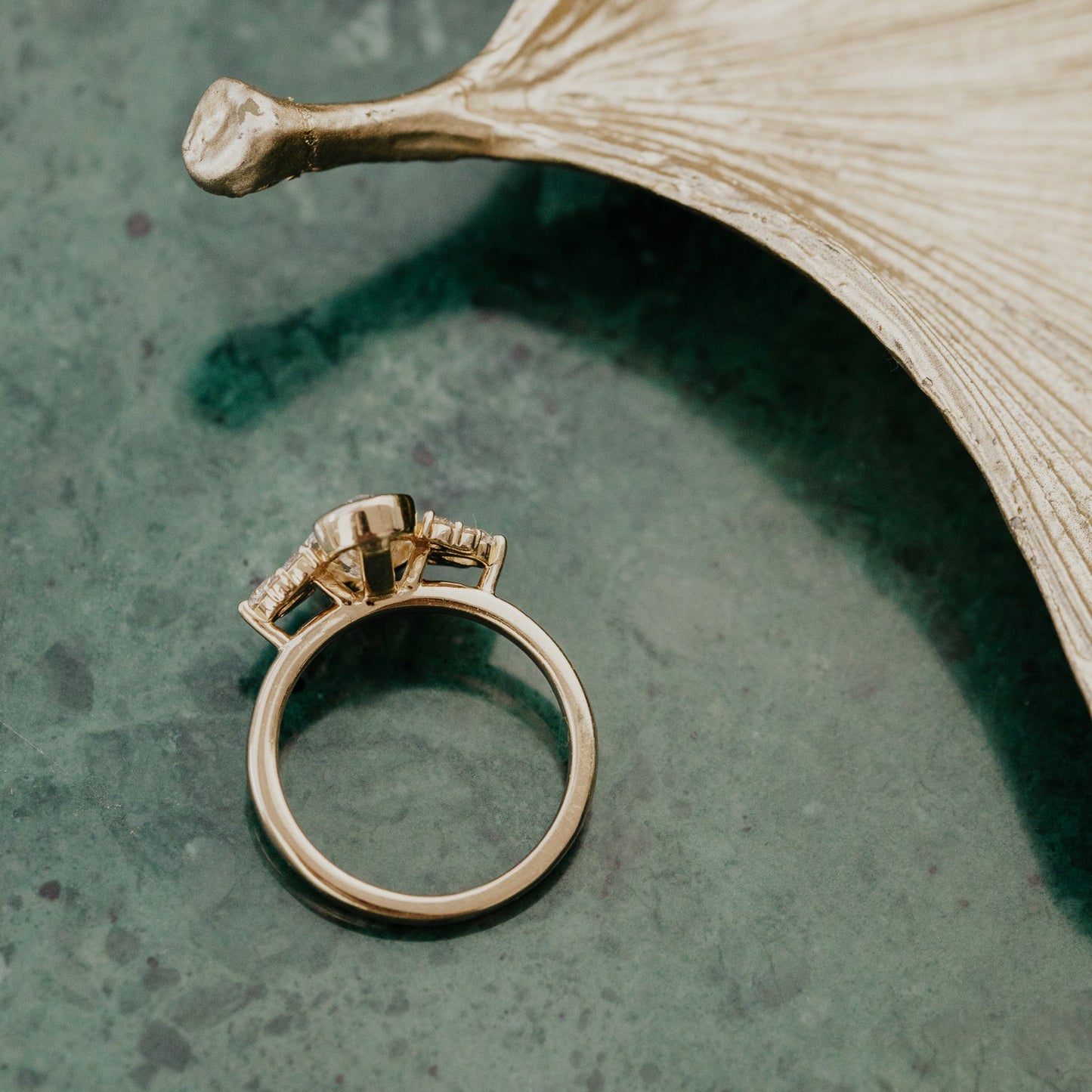 The Rene 2.45 ct Moval Natural Diamond Ring