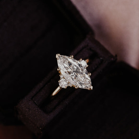 The Vivien Marquise Ring