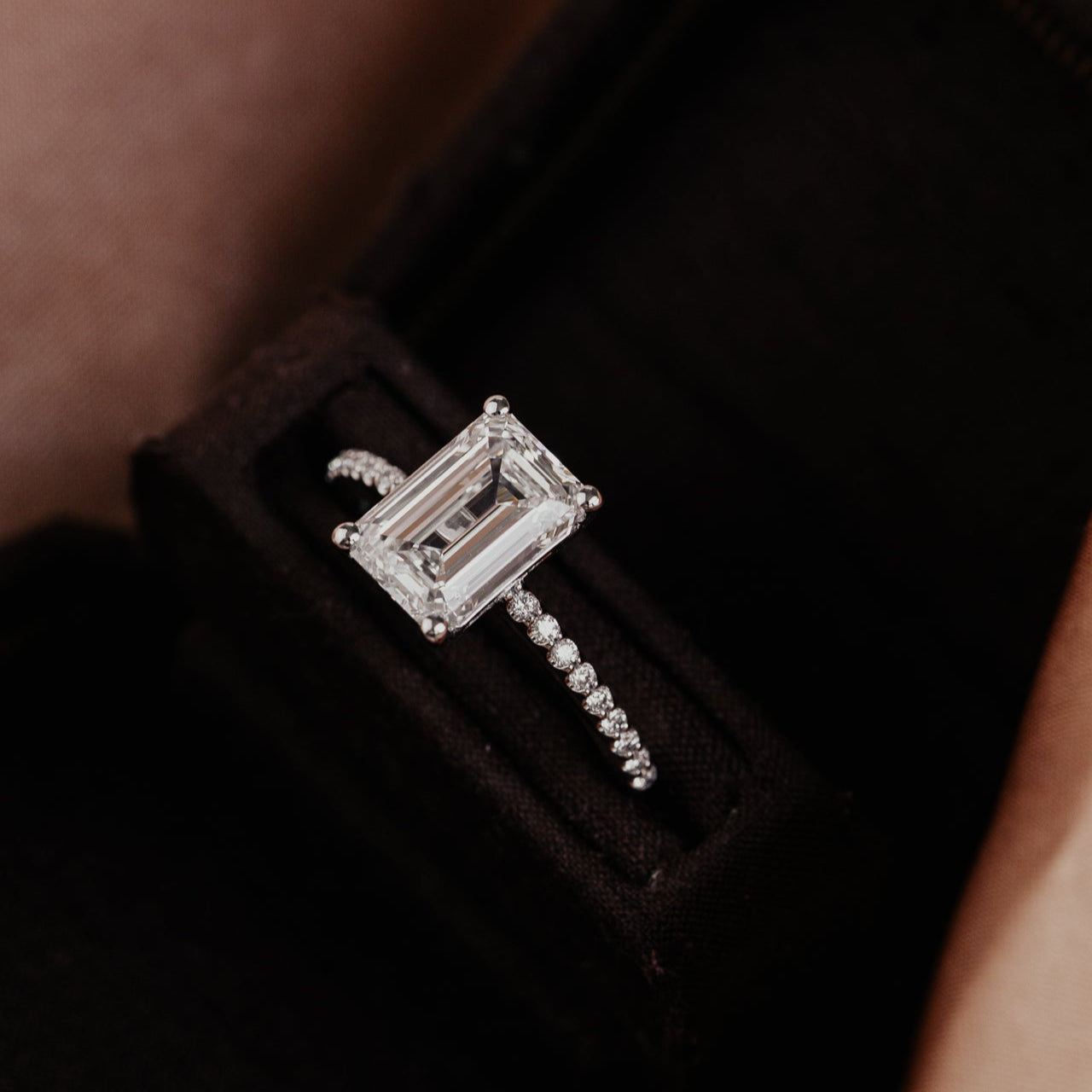 The Jenna Emerald Cut Ring