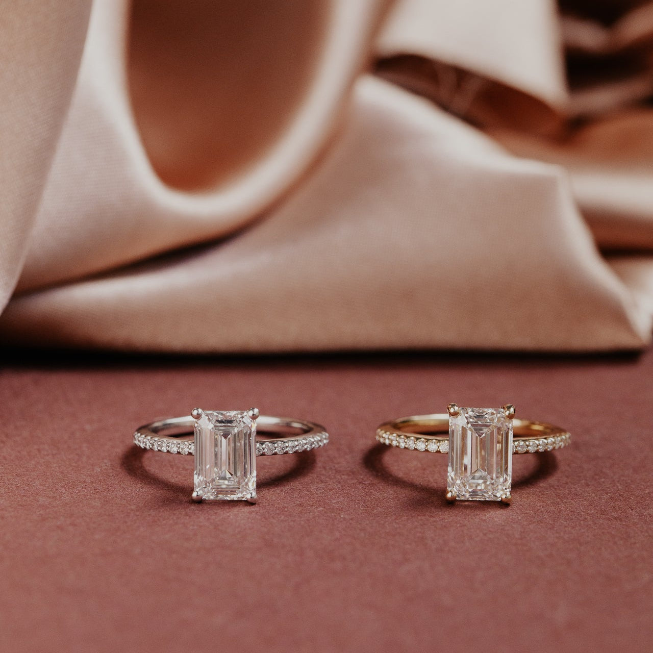 The Jenna Emerald Cut Ring