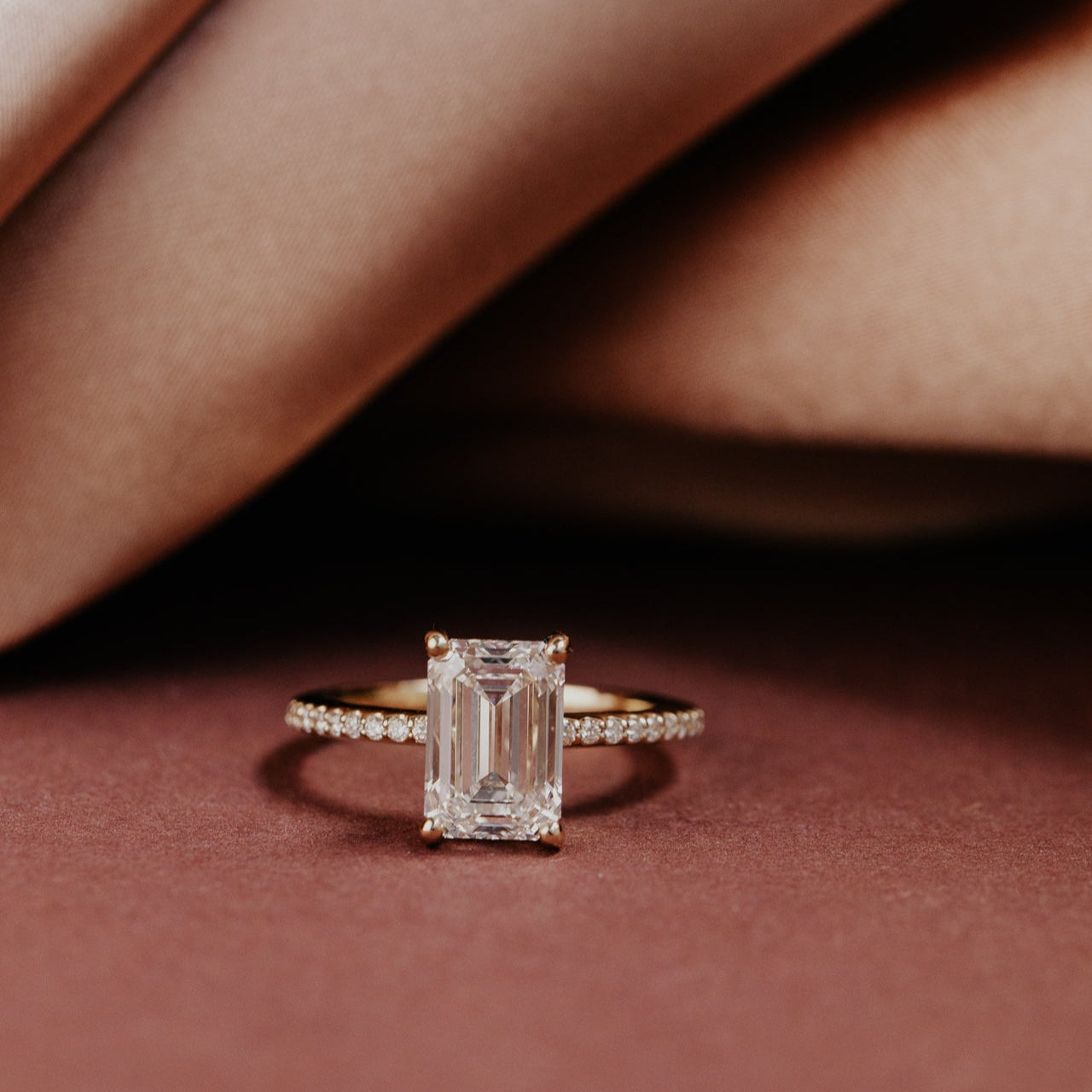 The Jenna Emerald Cut Ring