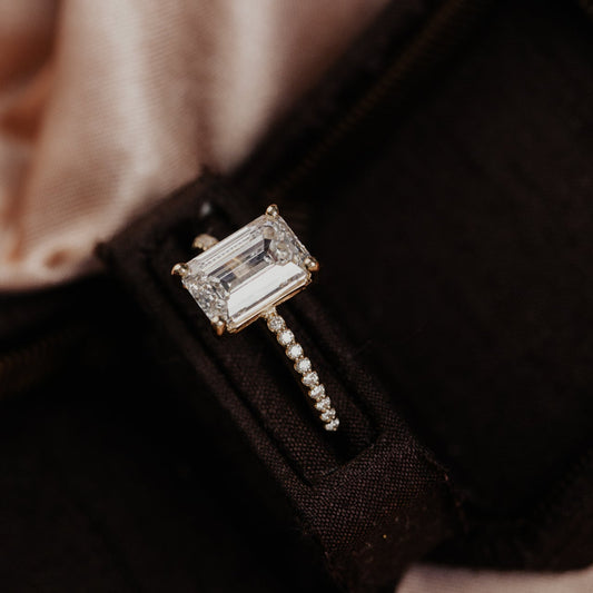 The Jenna Emerald Cut Ring