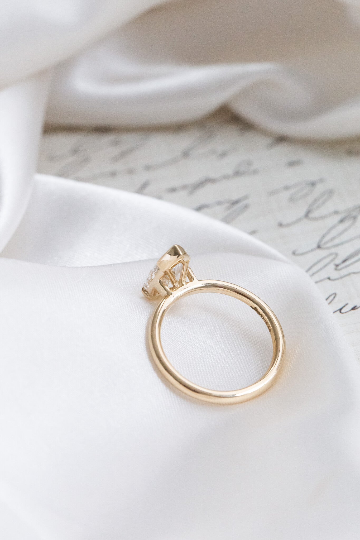 The Zadie 2.00 ct Pear Lab Grown Diamond Solitaire