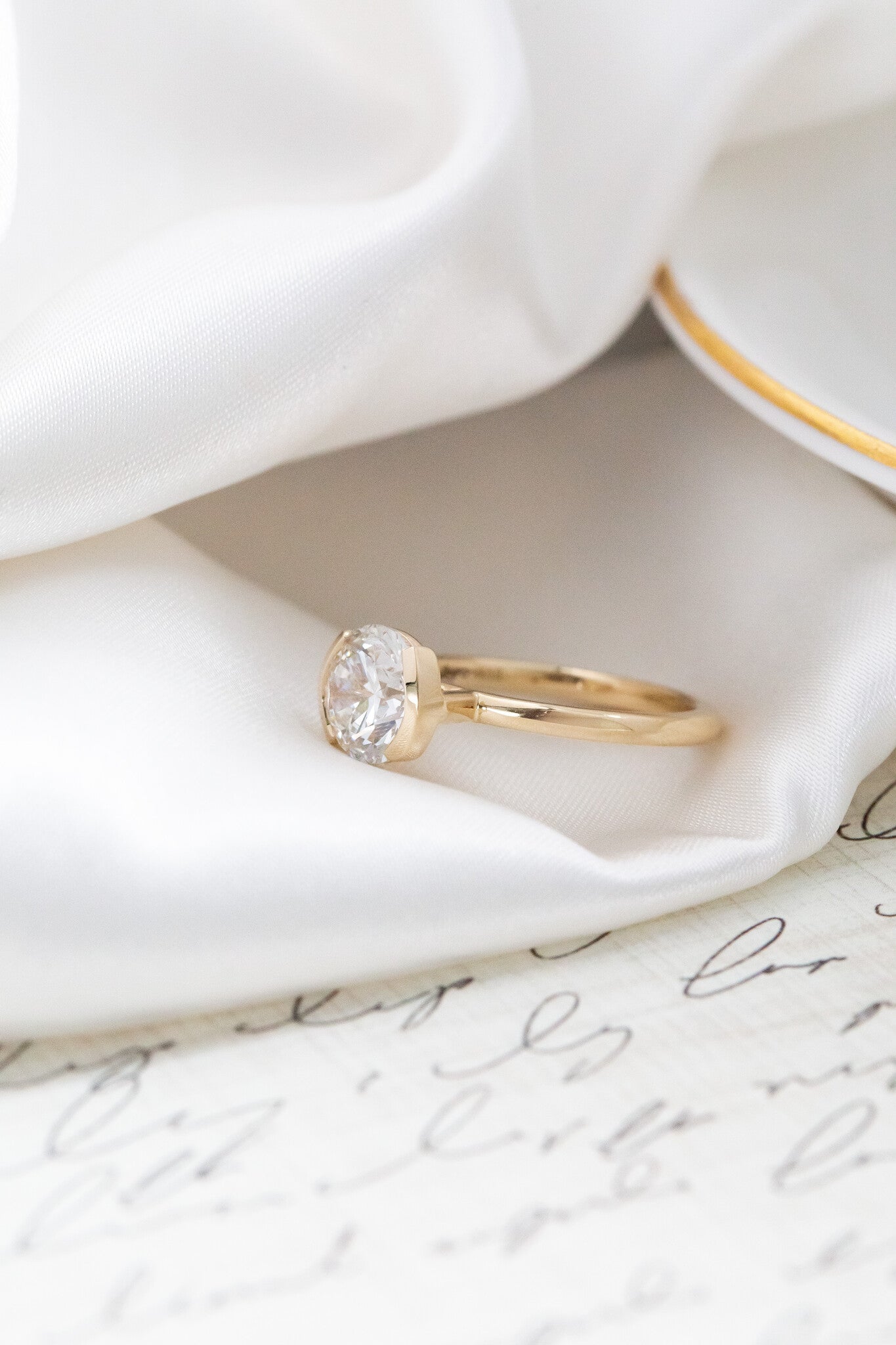 The Zadie 2.10 ct Round Lab Grown Diamond Solitaire