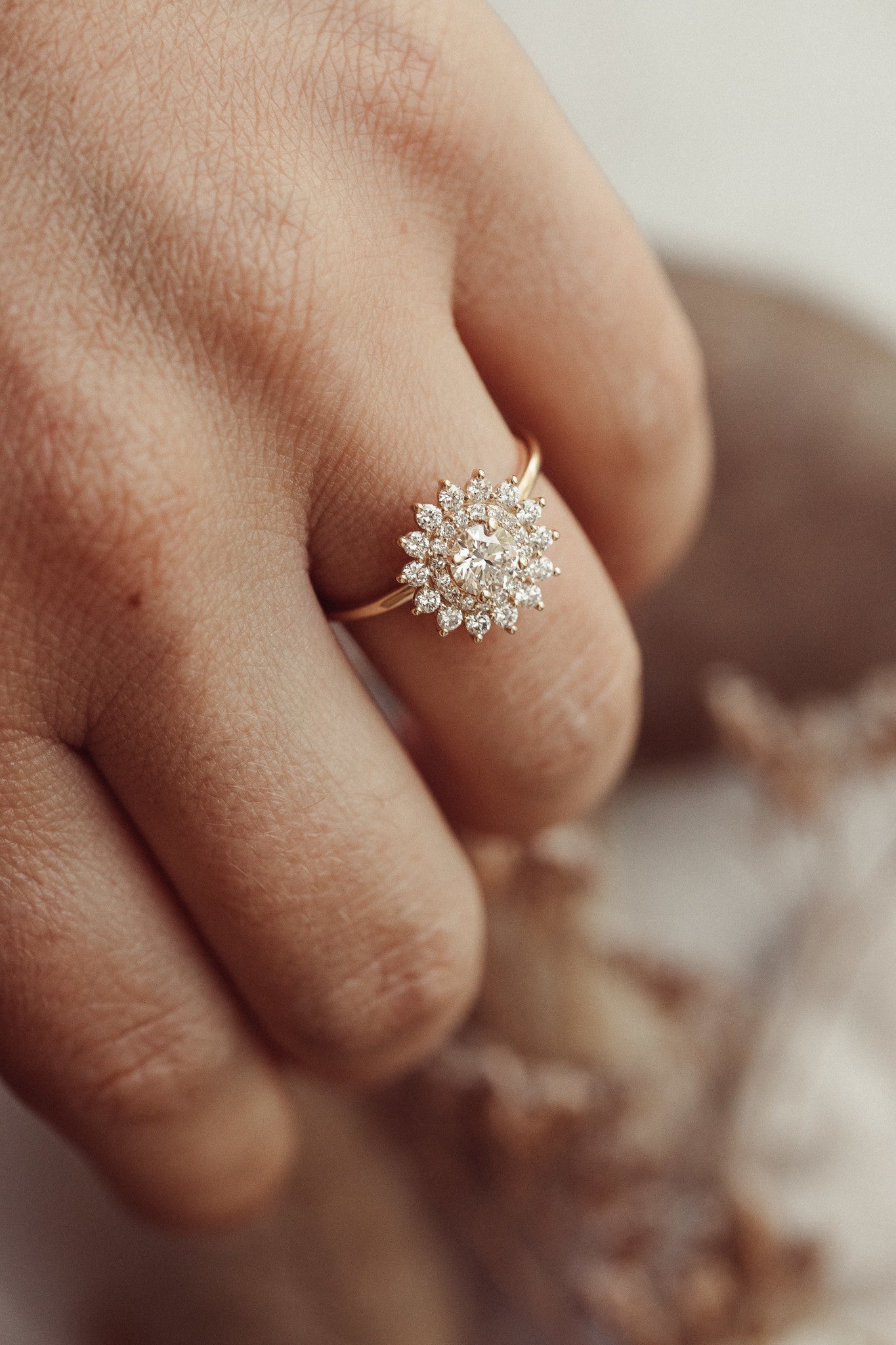 The Mini Soleil Round Ring
