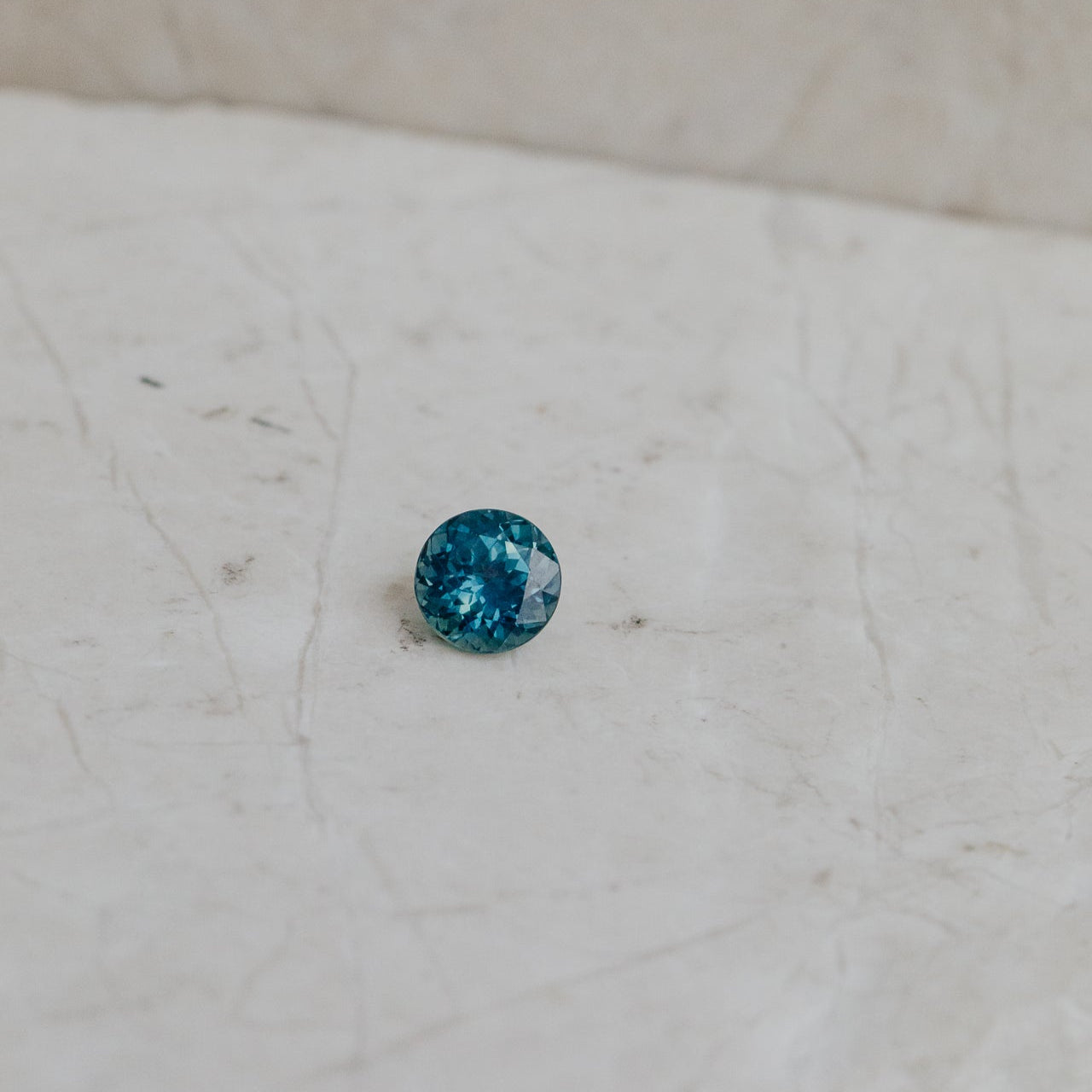 .90 ct Round Blue Australian Sapphire Stone