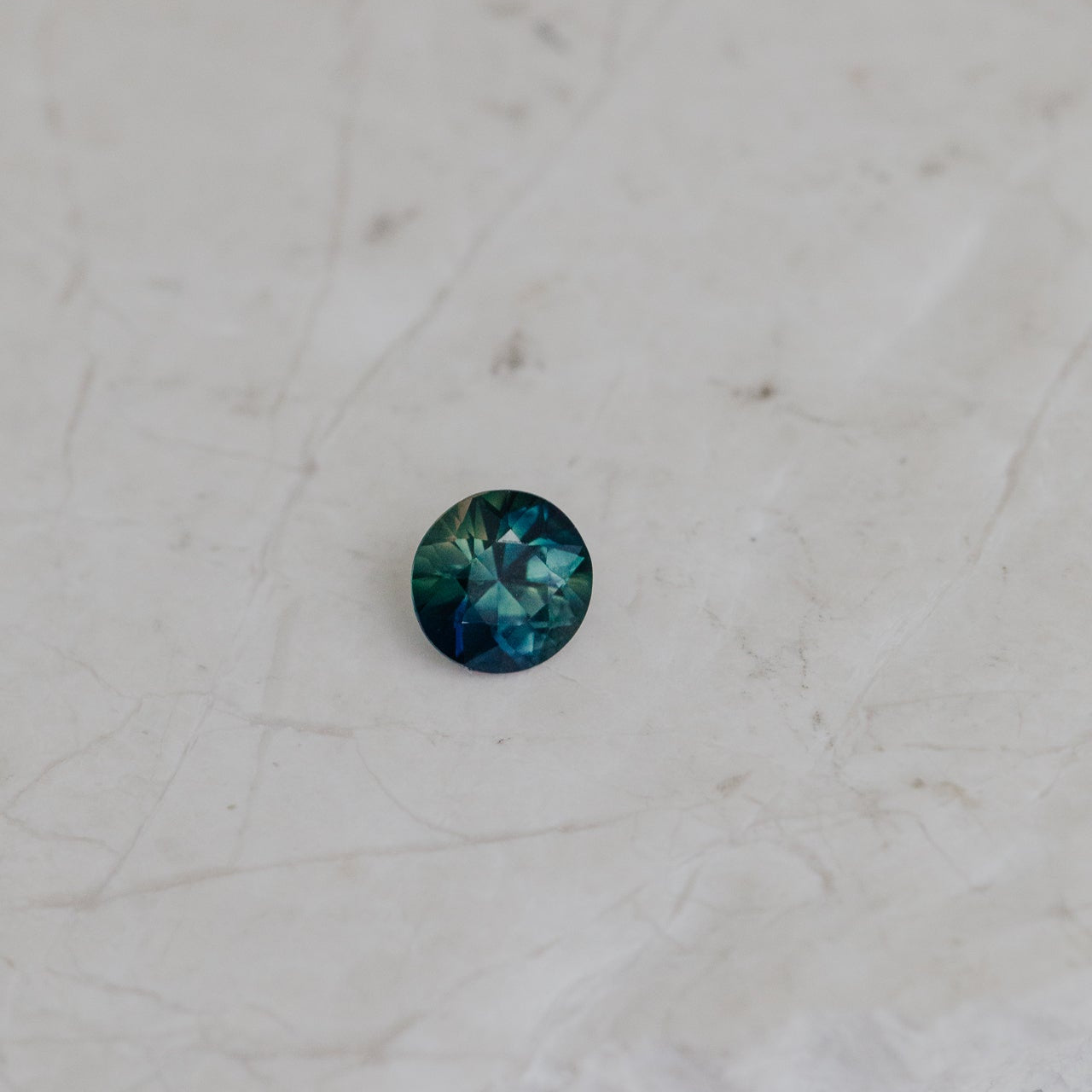 1.02 ct Round Blue Australian Sapphire Stone