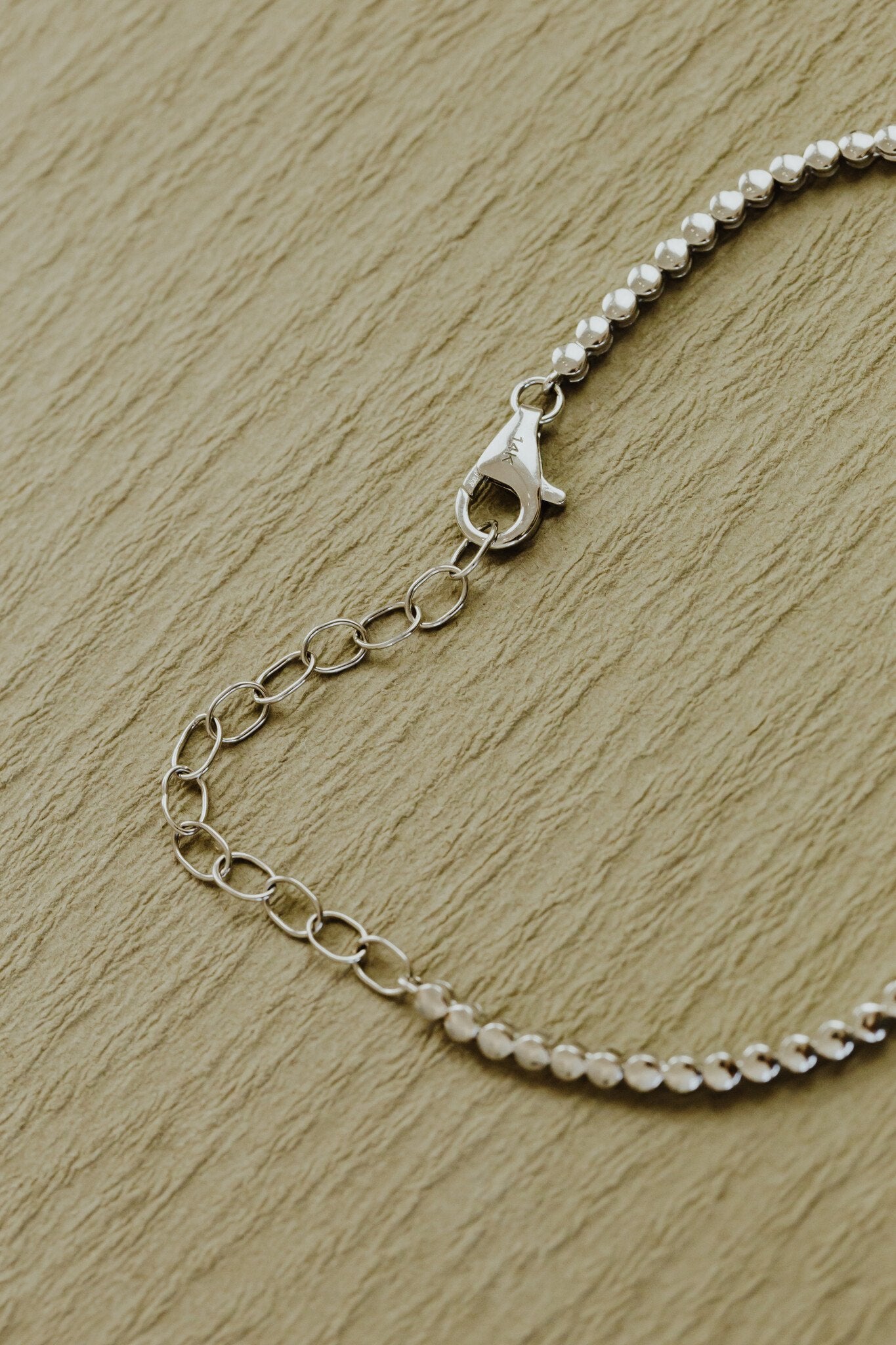 Bezel Tennis Necklace