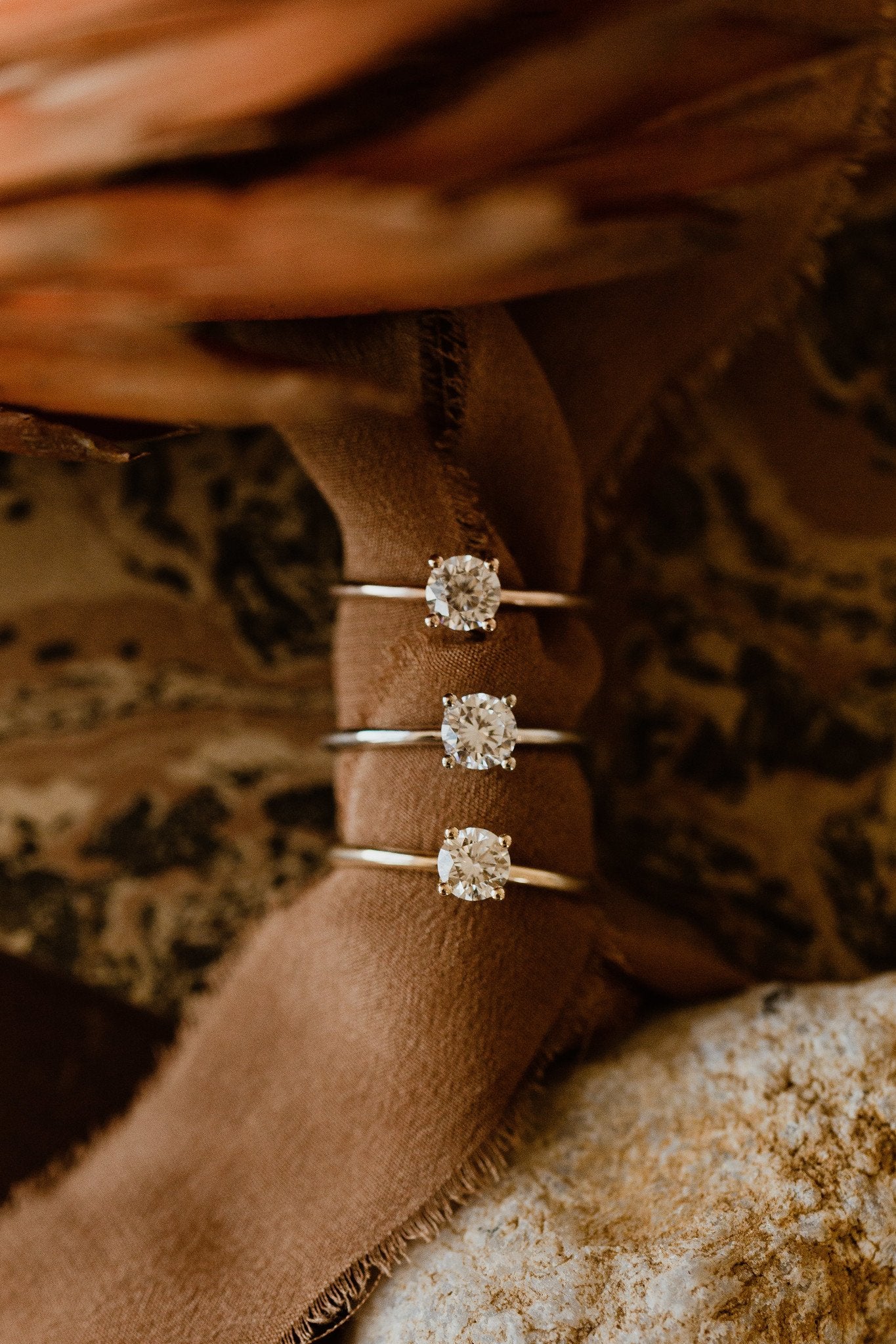 The Mini Maeve Round Solitaire