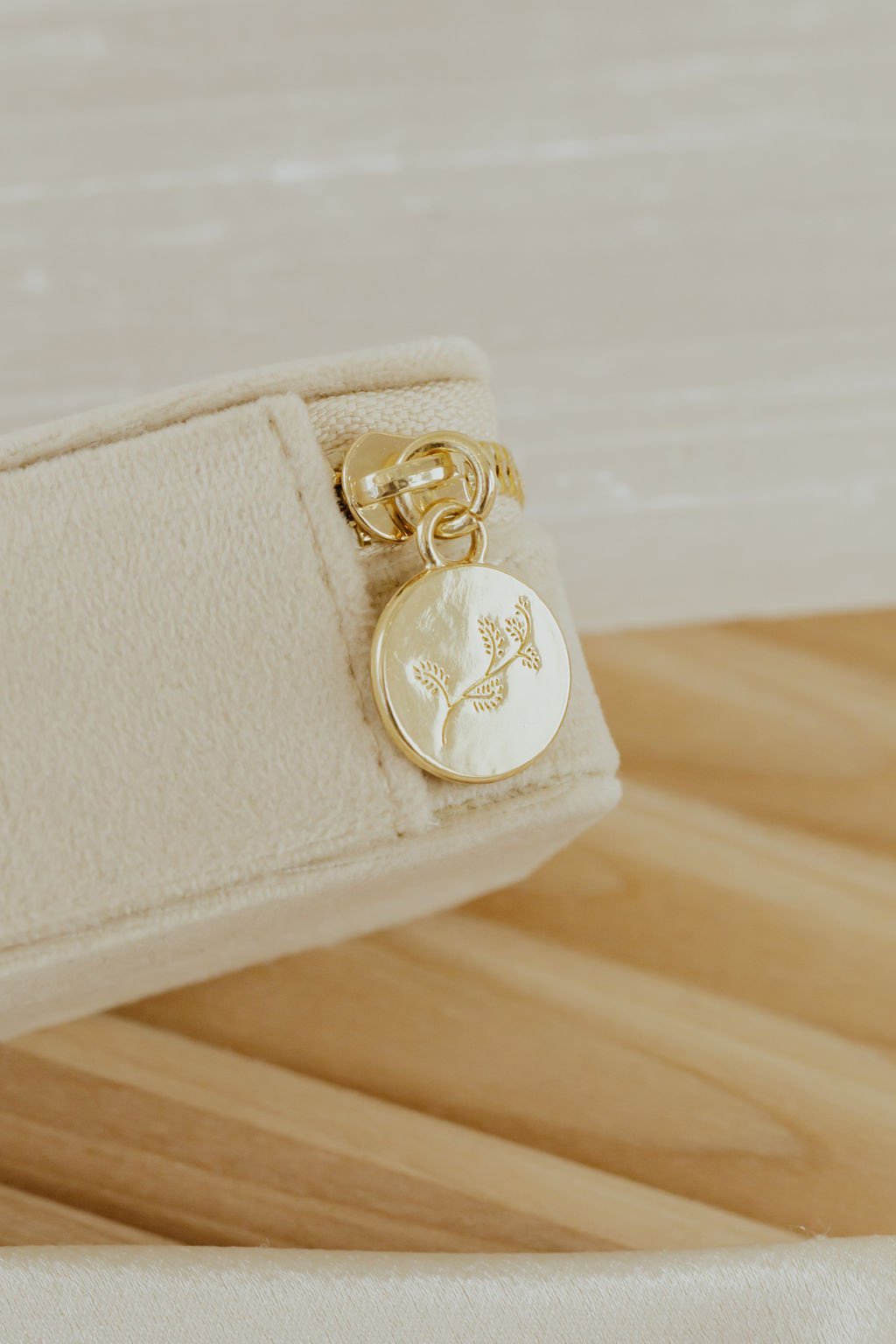 Mini Velvet Travel Case