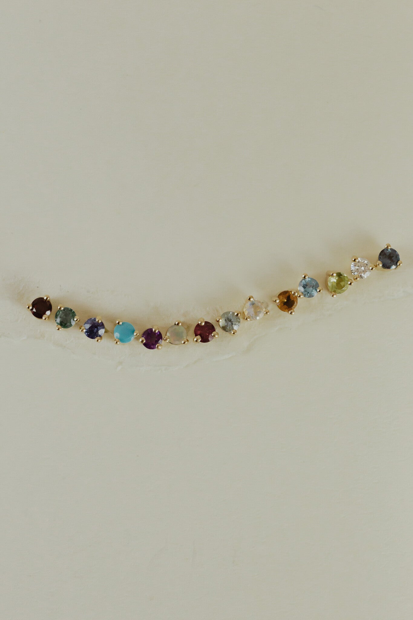 Gemstone Stud Earrings