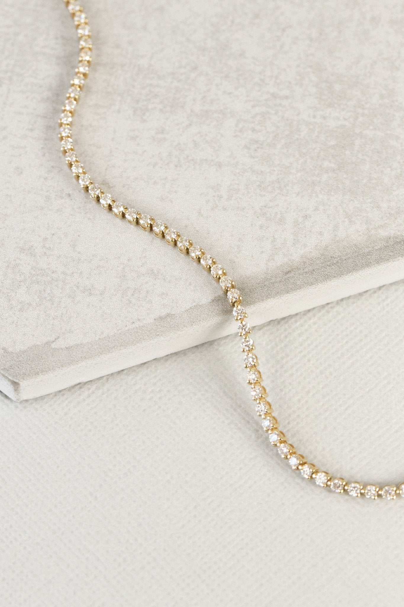 Three Prong Tennis Bracelet