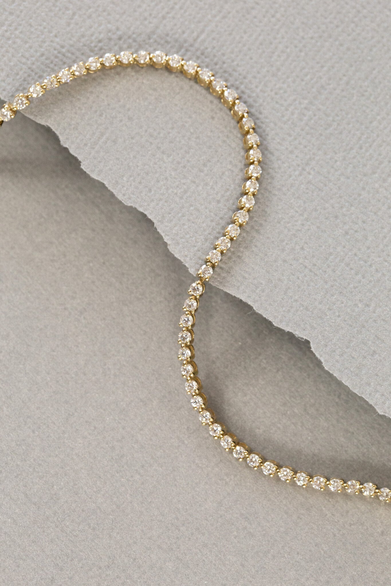 Three Prong Tennis Bracelet