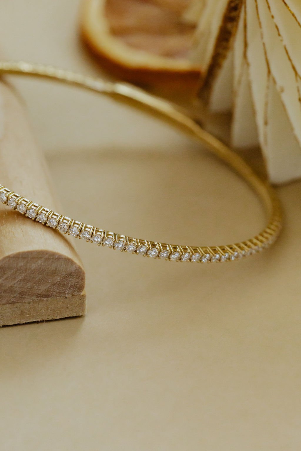 Diamond Bangle Bracelet