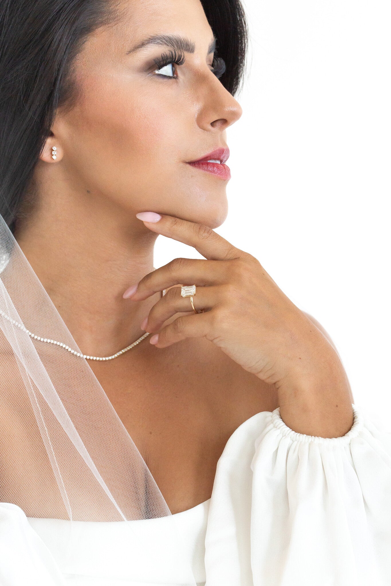 The Maeve Emerald Cut Solitaire