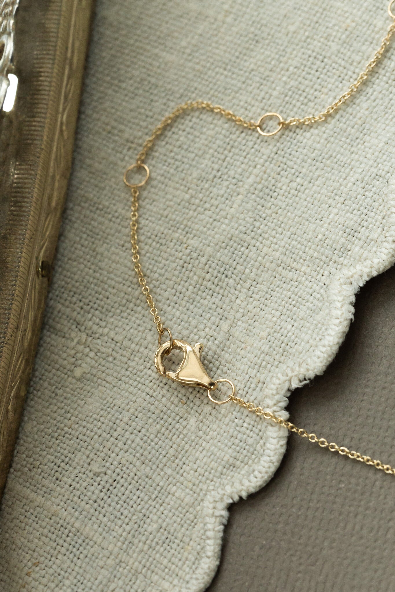 Diamond Disk Necklace