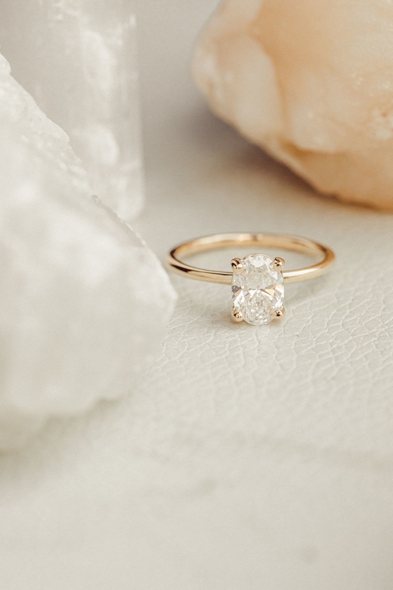The Maeve Oval Solitaire