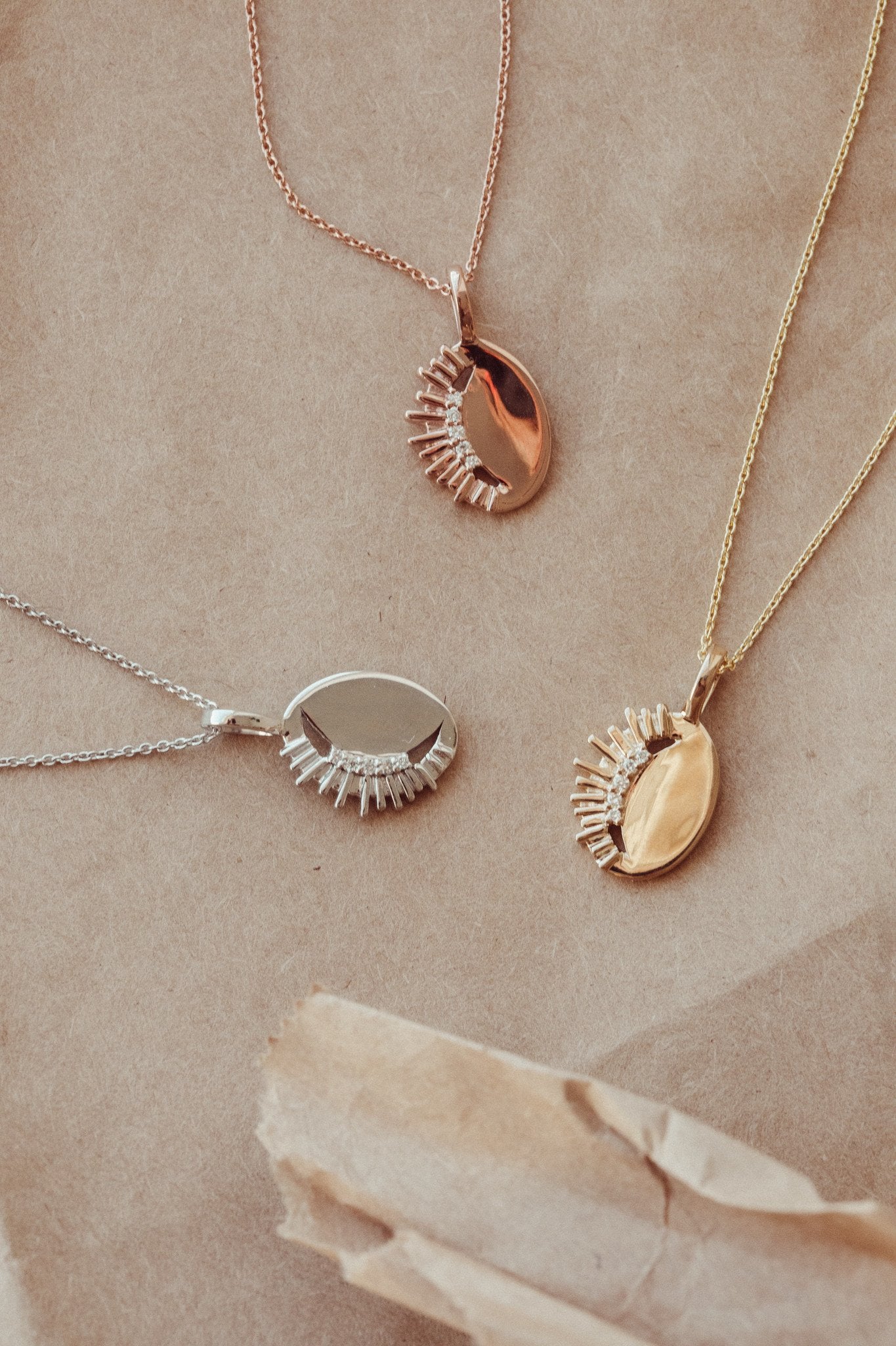 The Phases Charm Necklace