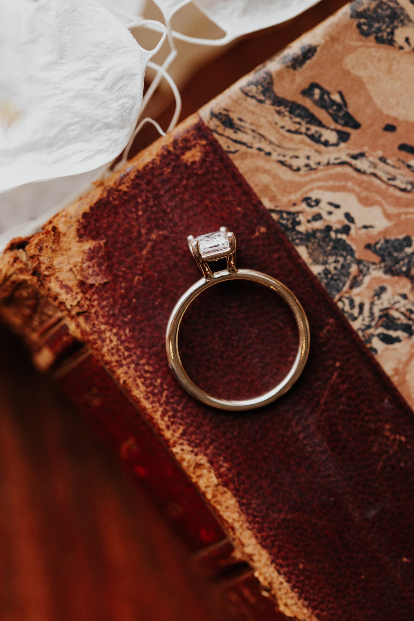 The Maeve Emerald Cut Solitaire