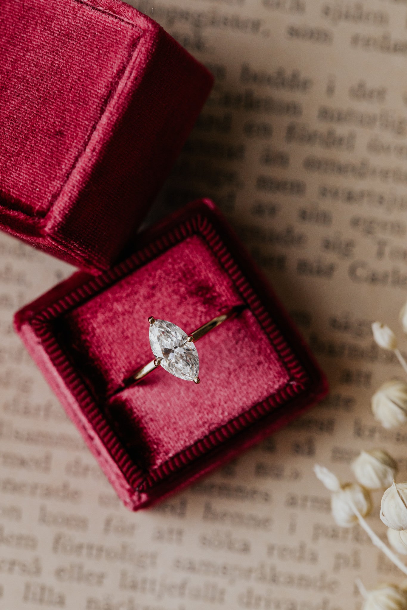 The Maeve Marquise Solitaire