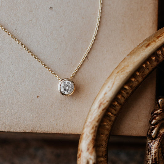 The Bailey diamond necklace 