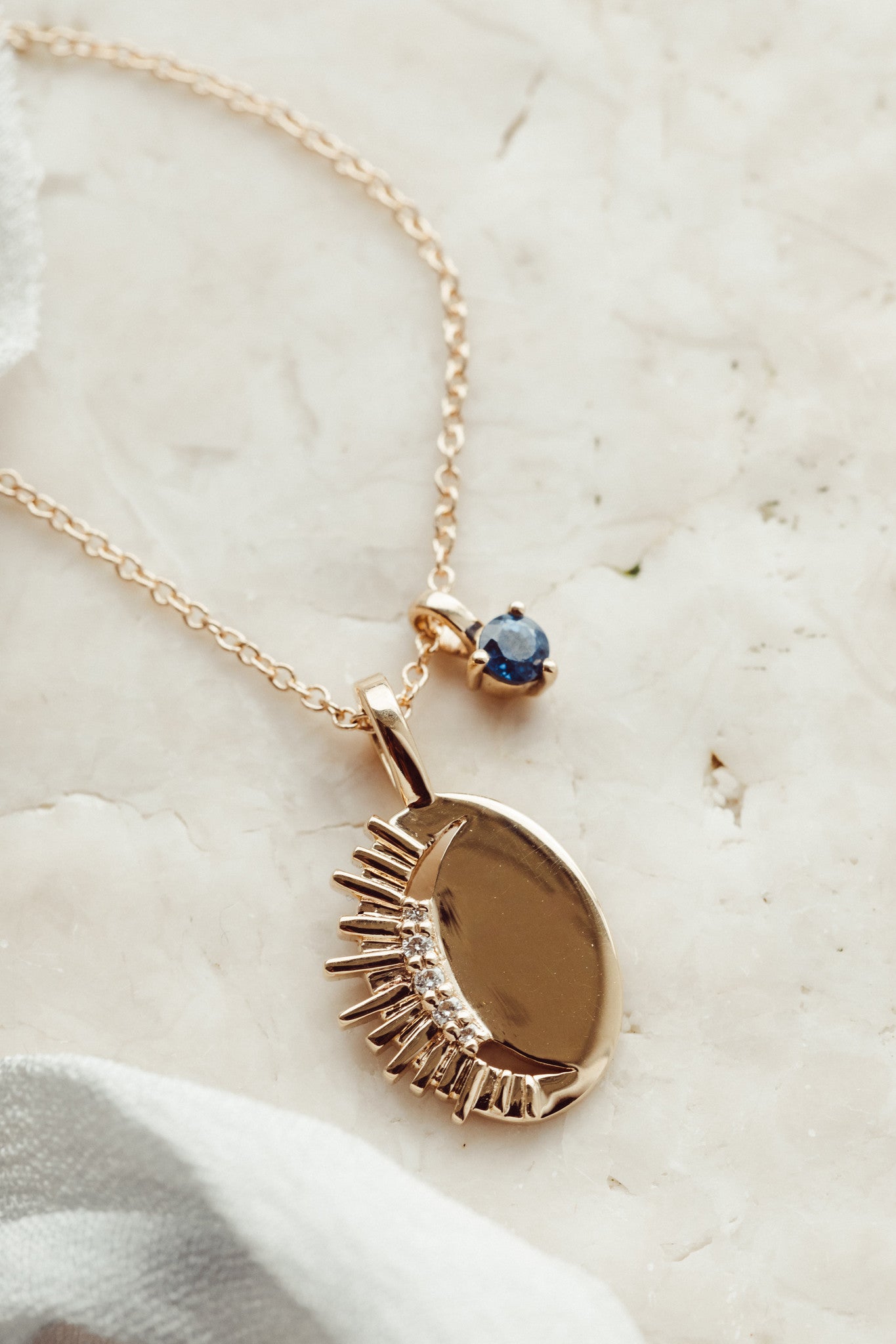 The Phases Charm Necklace