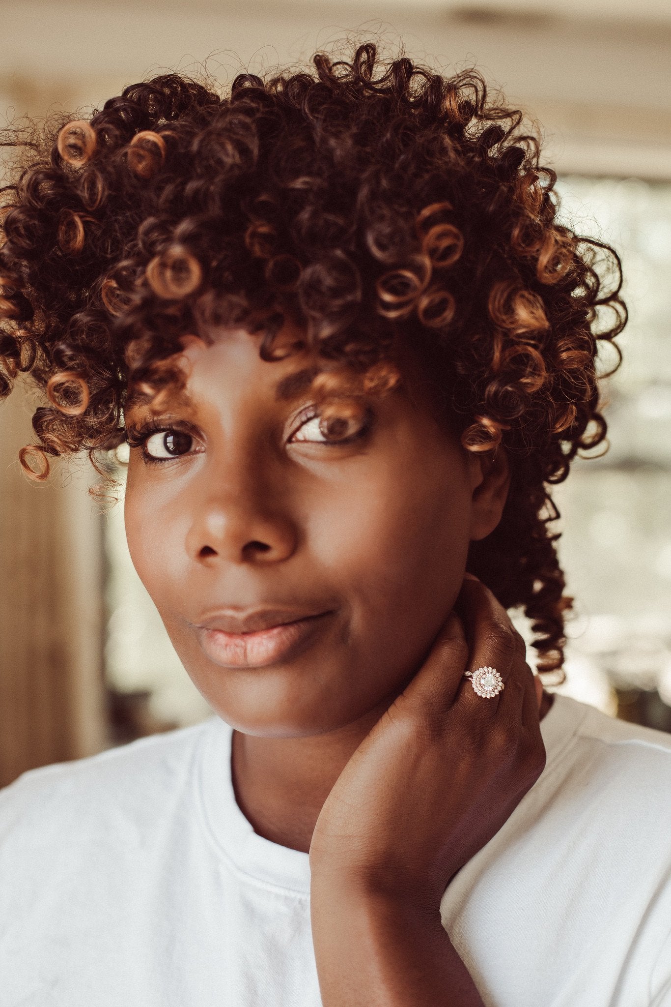 The Soleil Round Ring