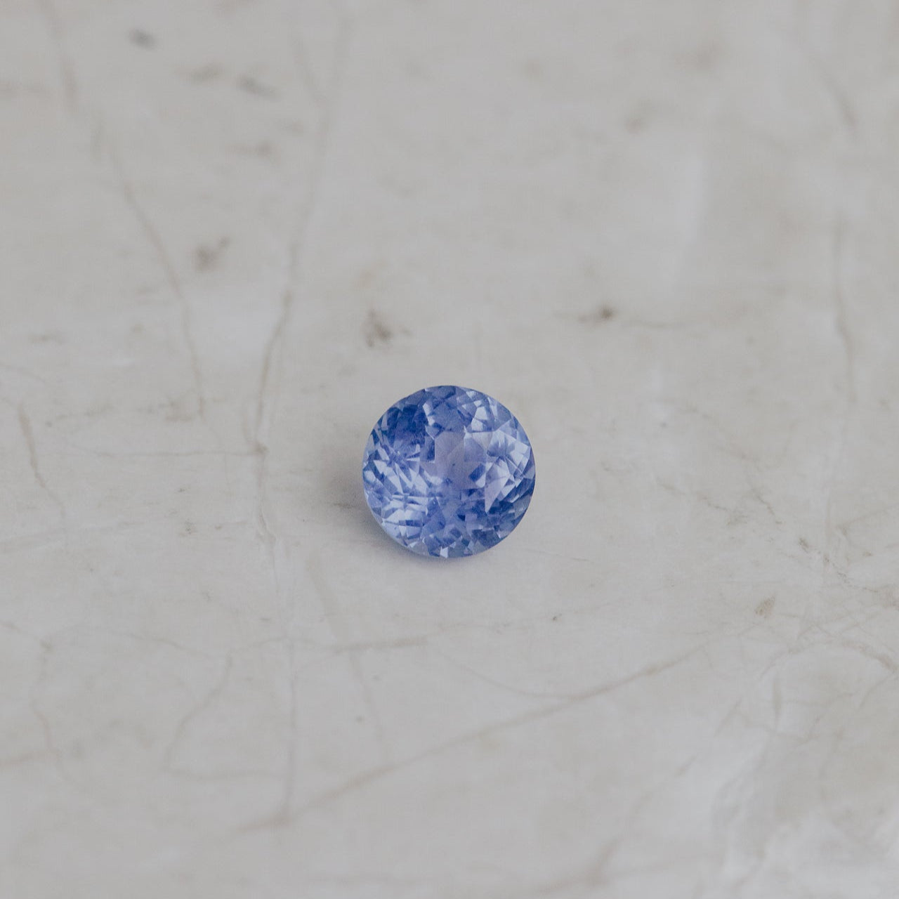 Build Your Own 1.41 ct Round Blue Sri Lanka Sapphire Ring